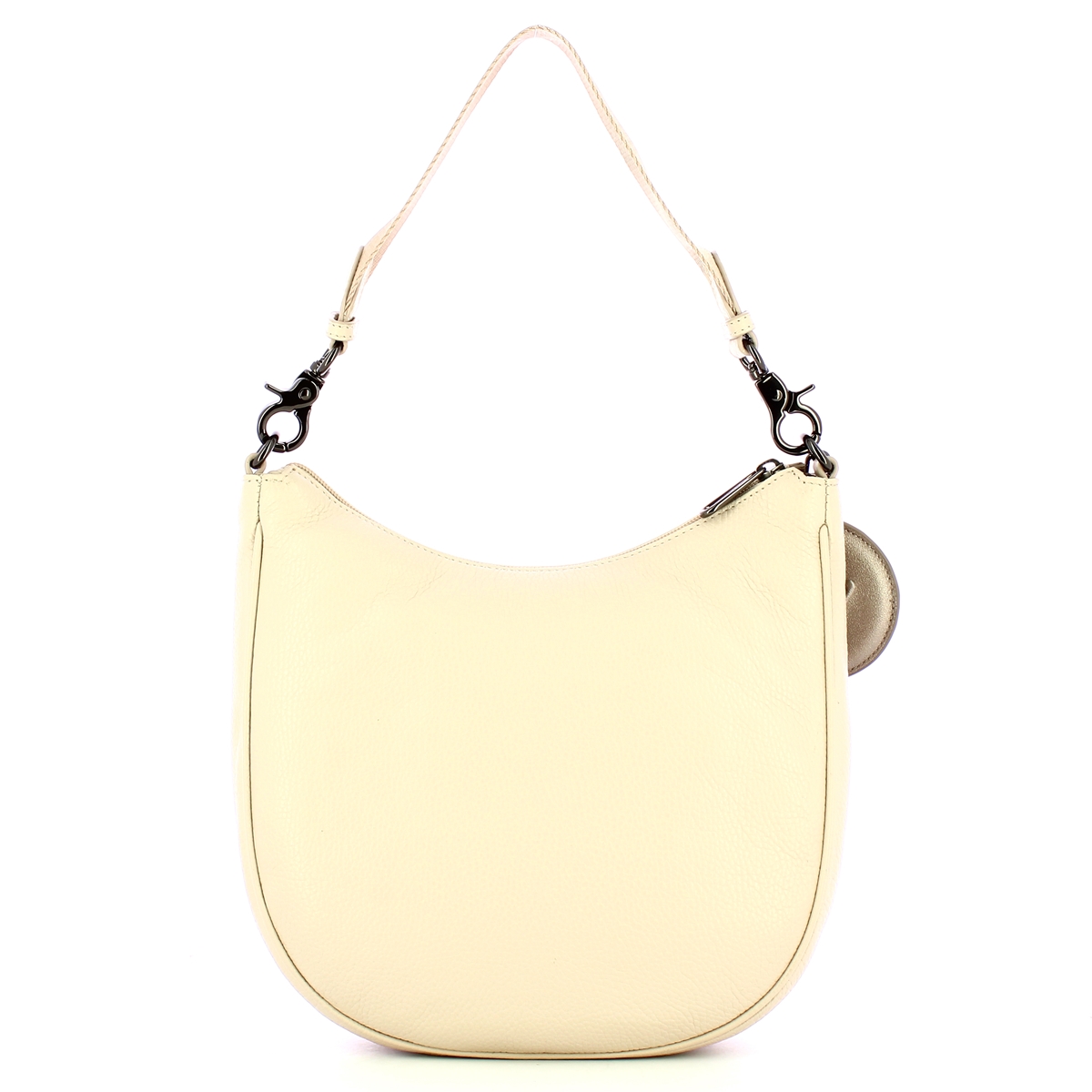 Mandarina Duck Hobo Bag Mellow in pelle Papyrus - 3