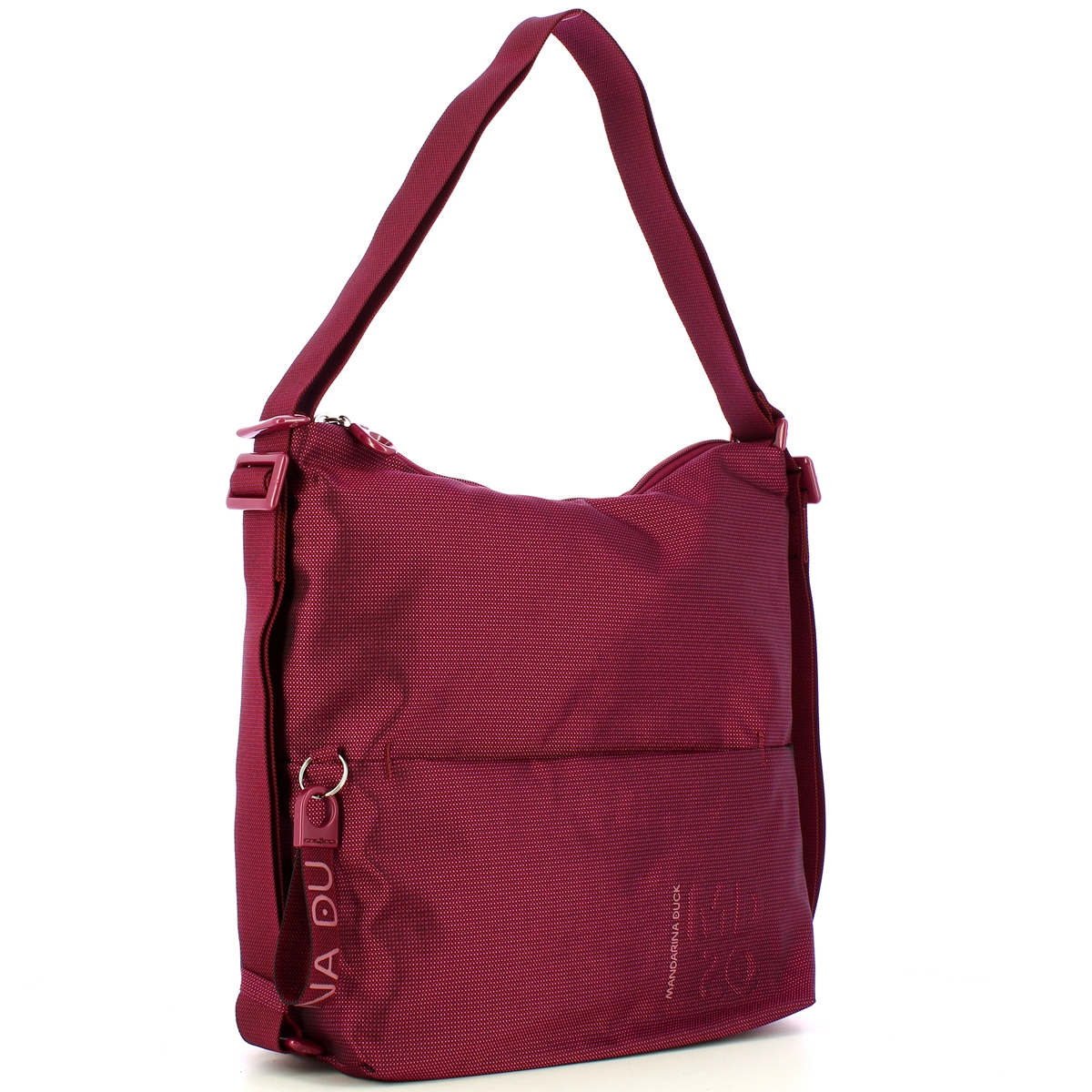 Mandarina Duck Borsa a spalla Slide Trasformabile MD20 Vibrant Pink - 2