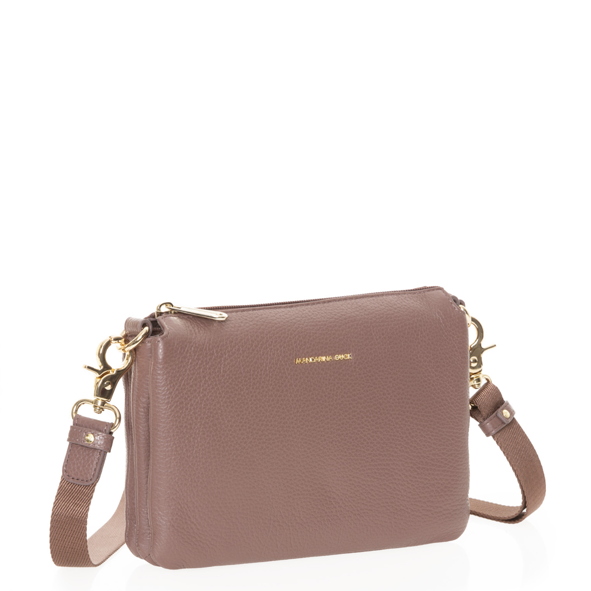 Mandarina Duck Tracolla Piccola Mellow Leather Balsamic - 2 Mandarina Duck Tracolla Piccola Mellow Leather Balsamic - 2