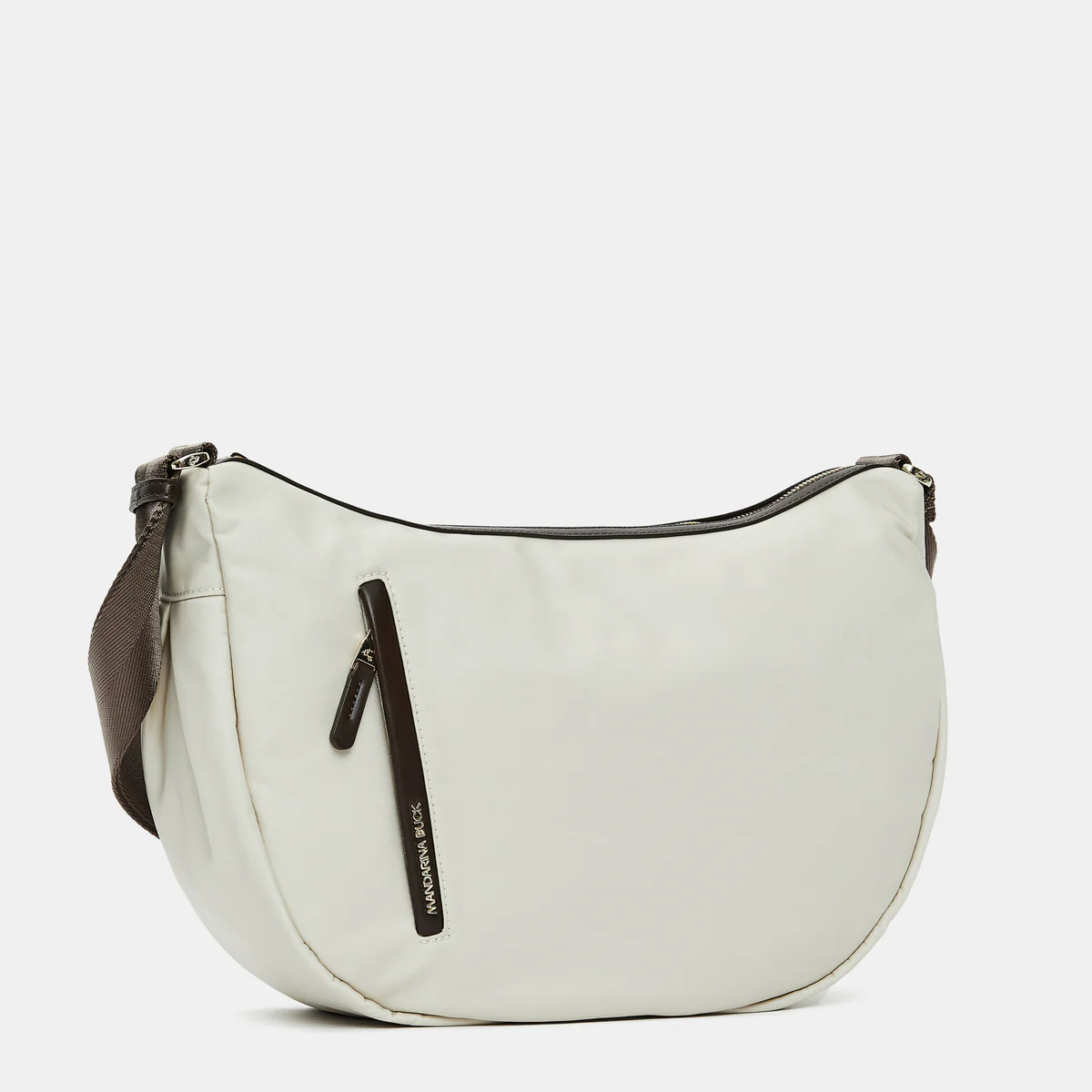 Mandarina Duck Tracolla Mezzaluna media Whitecap Gray - 2