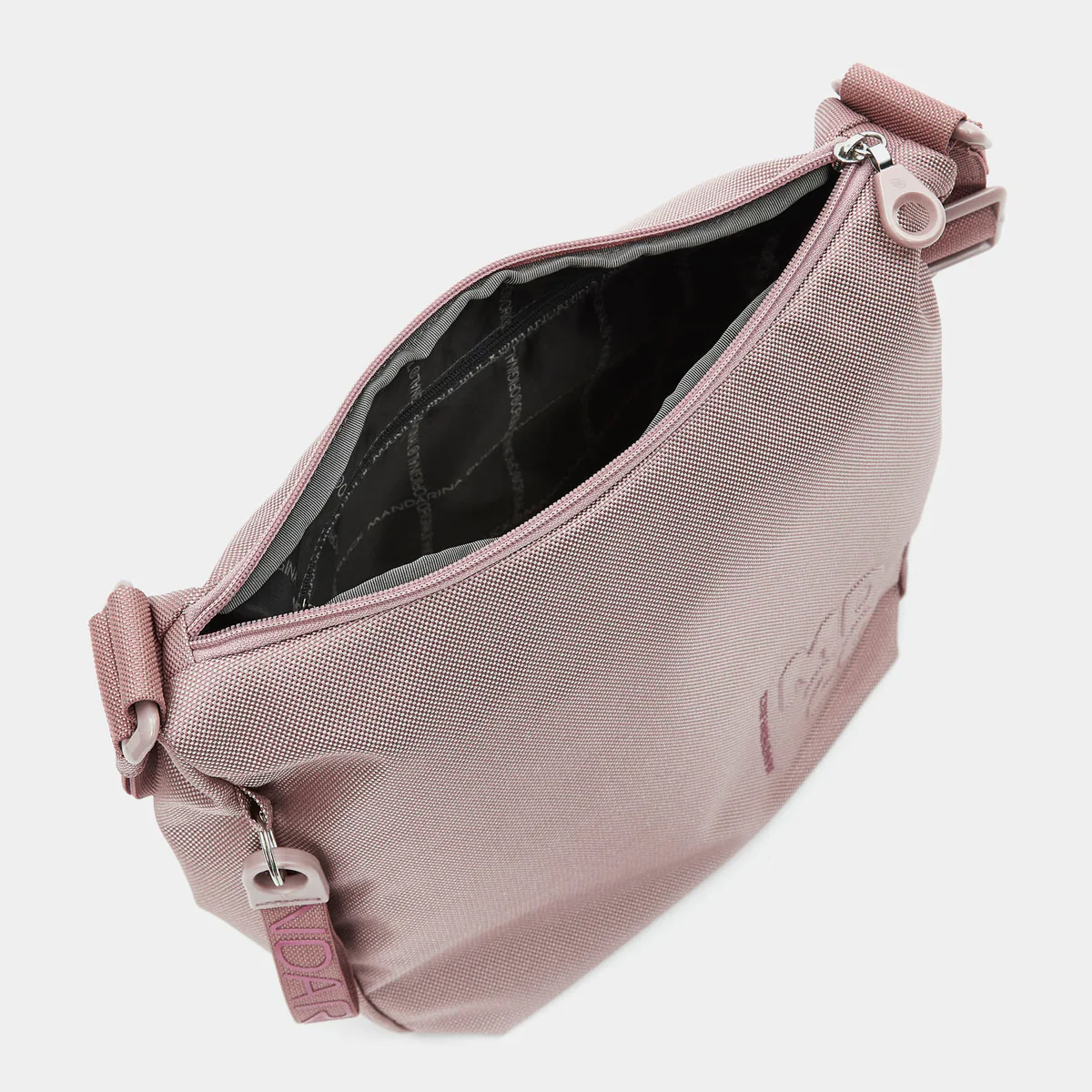 Mandarina Duck Hobo Bag MD20 Rose - 4 Mandarina Duck Hobo Bag MD20 Rose - 4