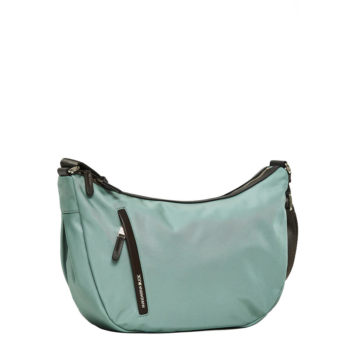 Mandarina Duck Tracolla Mezzaluna media Iceberg Green - 2 Mandarina Duck Tracolla Mezzaluna media Iceberg Green - 2
