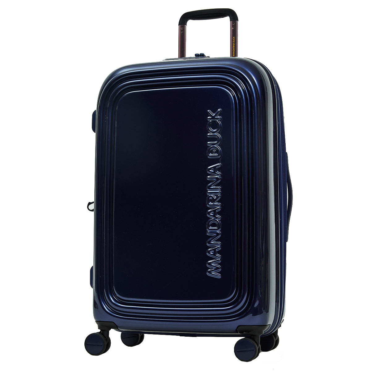 Mandarina Duck Trolley Medio Espandibile 69 cm LOGODUCK + Metal Blue Indigo - 3 Mandarina Duck Trolley Medio Espandibile 69 cm LOGODUCK + Metal Blue Indigo - 3