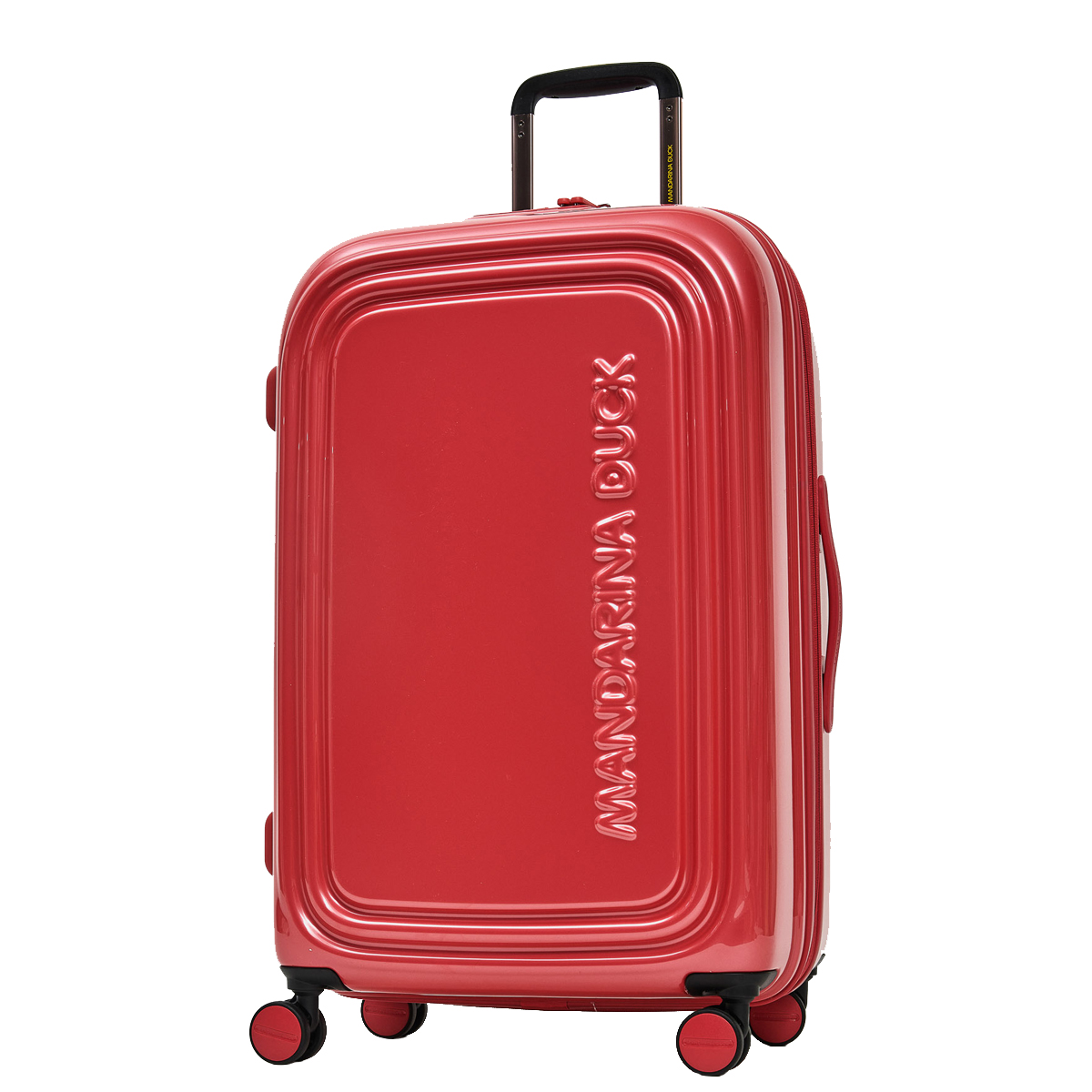 Mandarina Duck Trolley Medio Espandibile 69 cm LOGODUCK + Metal Raspberry - 2 Mandarina Duck Trolley Medio Espandibile 69 cm LOGODUCK + Metal Raspberry - 2