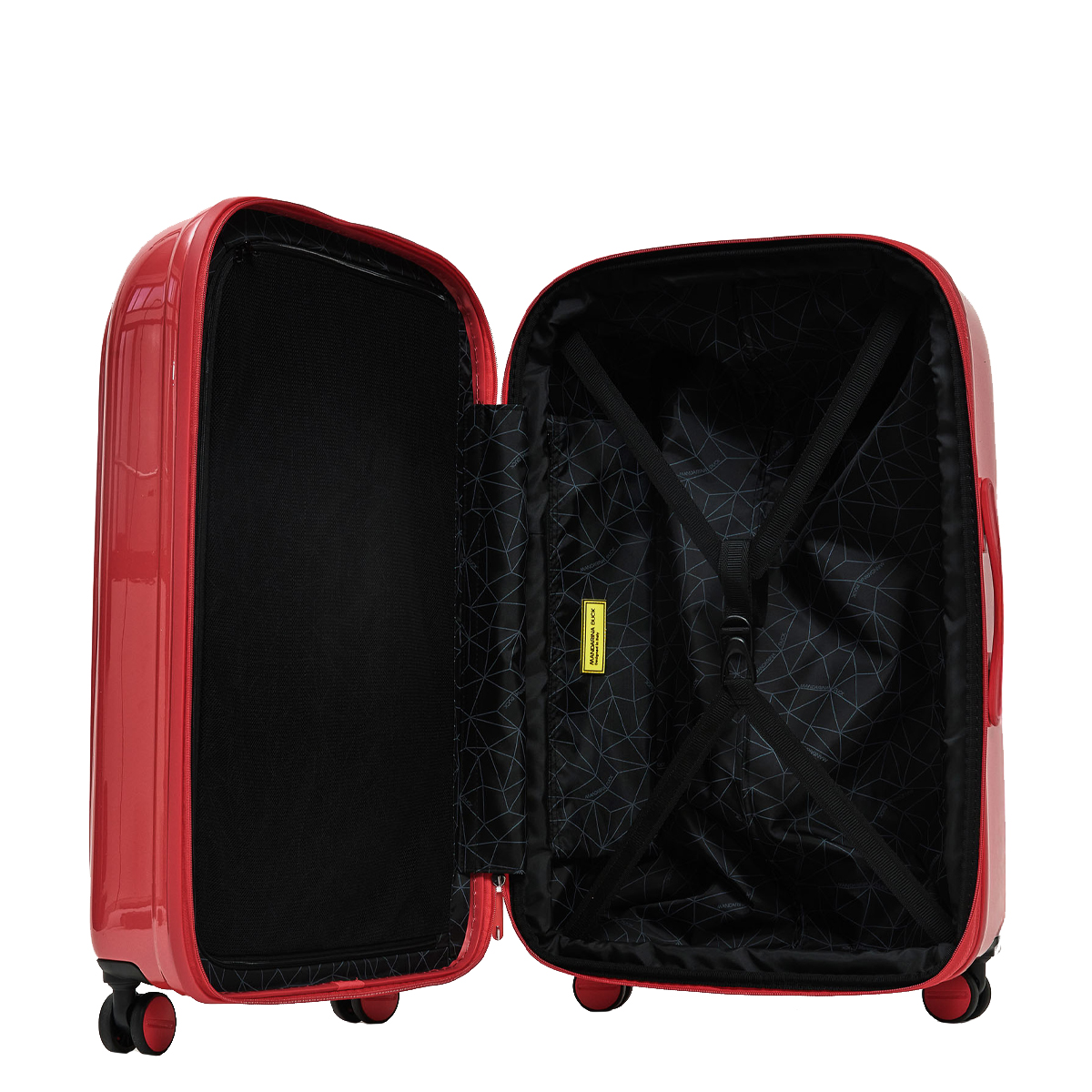 Mandarina Duck Trolley Medio Espandibile 69 cm LOGODUCK + Metal Raspberry - 4 Mandarina Duck Trolley Medio Espandibile 69 cm LOGODUCK + Metal Raspberry - 4