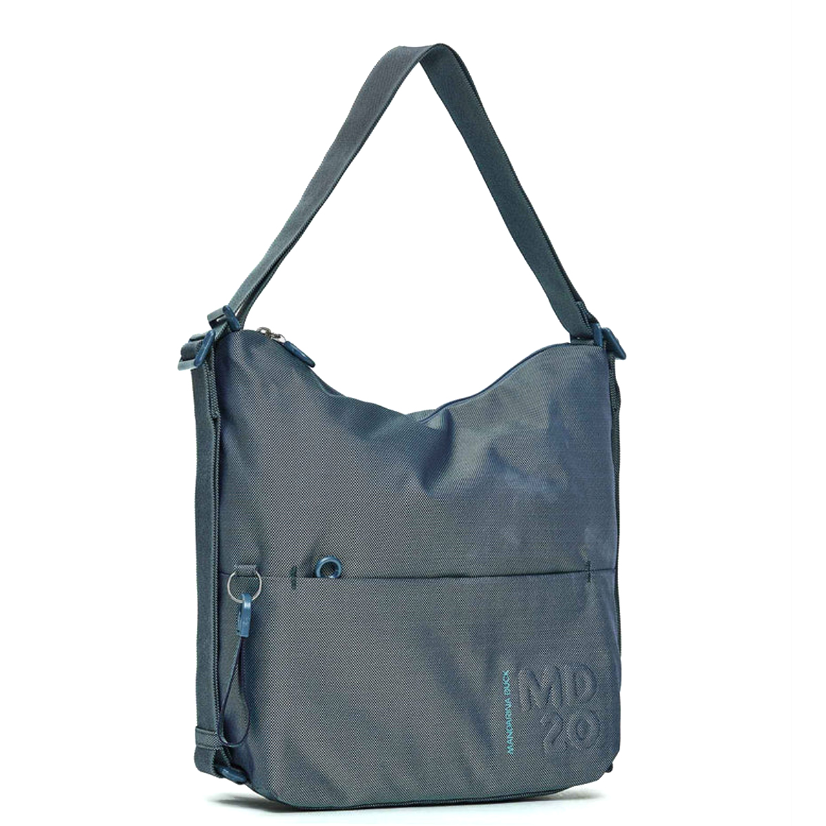 Mandarina Duck Hobo Bag MD20 Blue Wing - 2