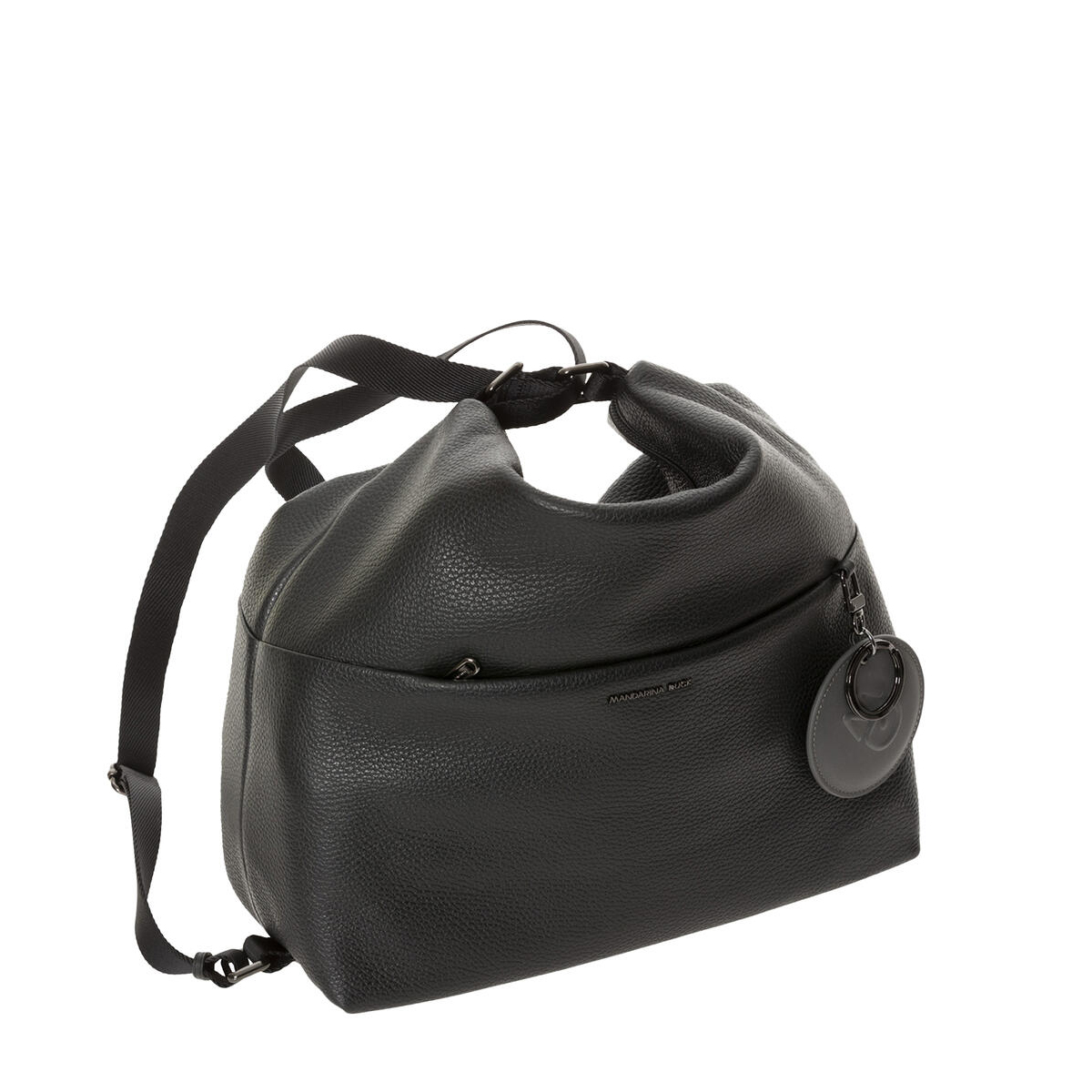 Mandarina Duck Hobo Bag Mellow Leather Nero - 4