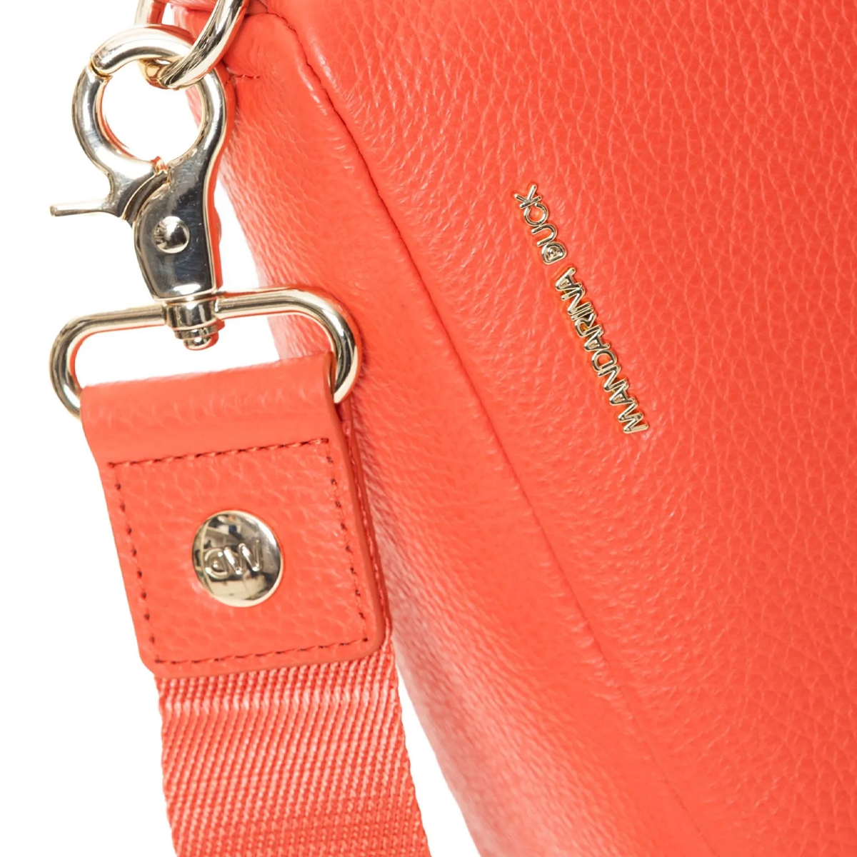 Mandarina Duck Mellow Cayenne Medium Leather Crossbody Bag - 4 Mandarina Duck Mellow Cayenne Medium Leather Crossbody Bag - 4