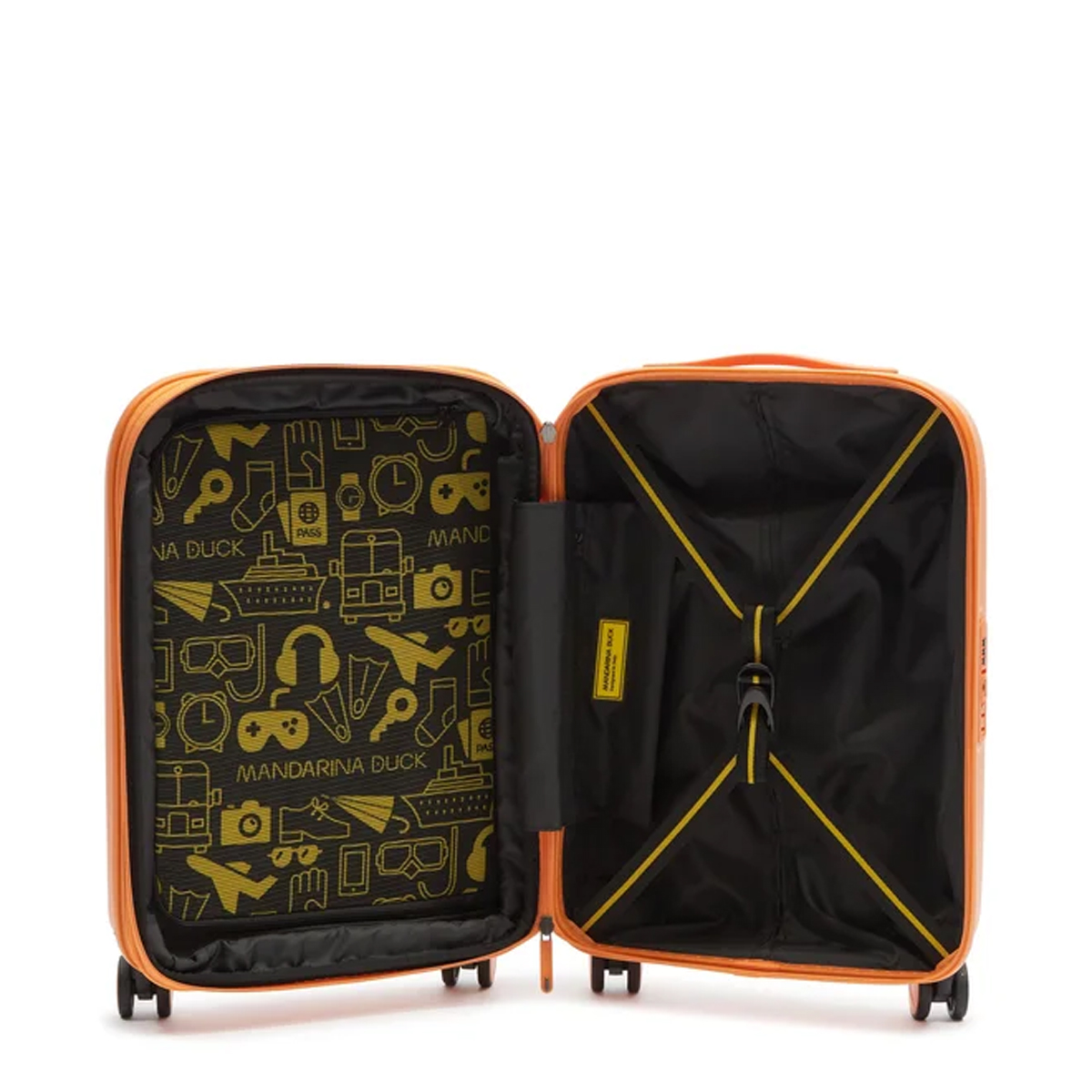 Mandarina Duck Bagaglio a mano 55 cm LOGODUCK + Exp. Tangerine - 5 Mandarina Duck Bagaglio a mano 55 cm LOGODUCK + Exp. Tangerine - 5