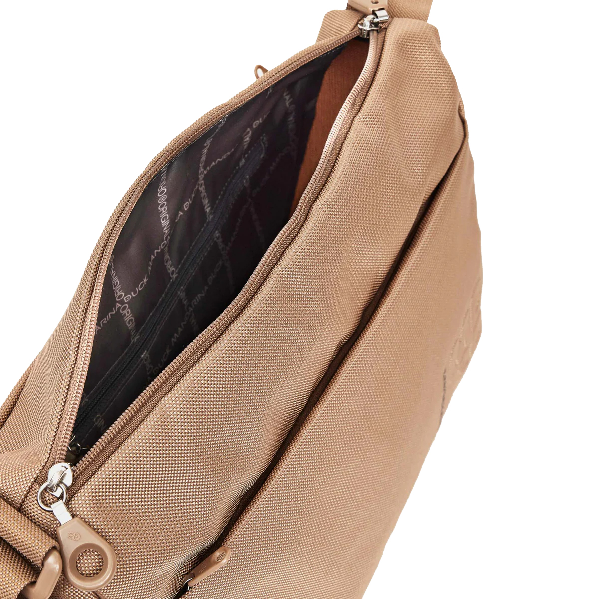 Mandarina Duck Borsa a tracolla Espandibile MD20 Warm Taupe - 4