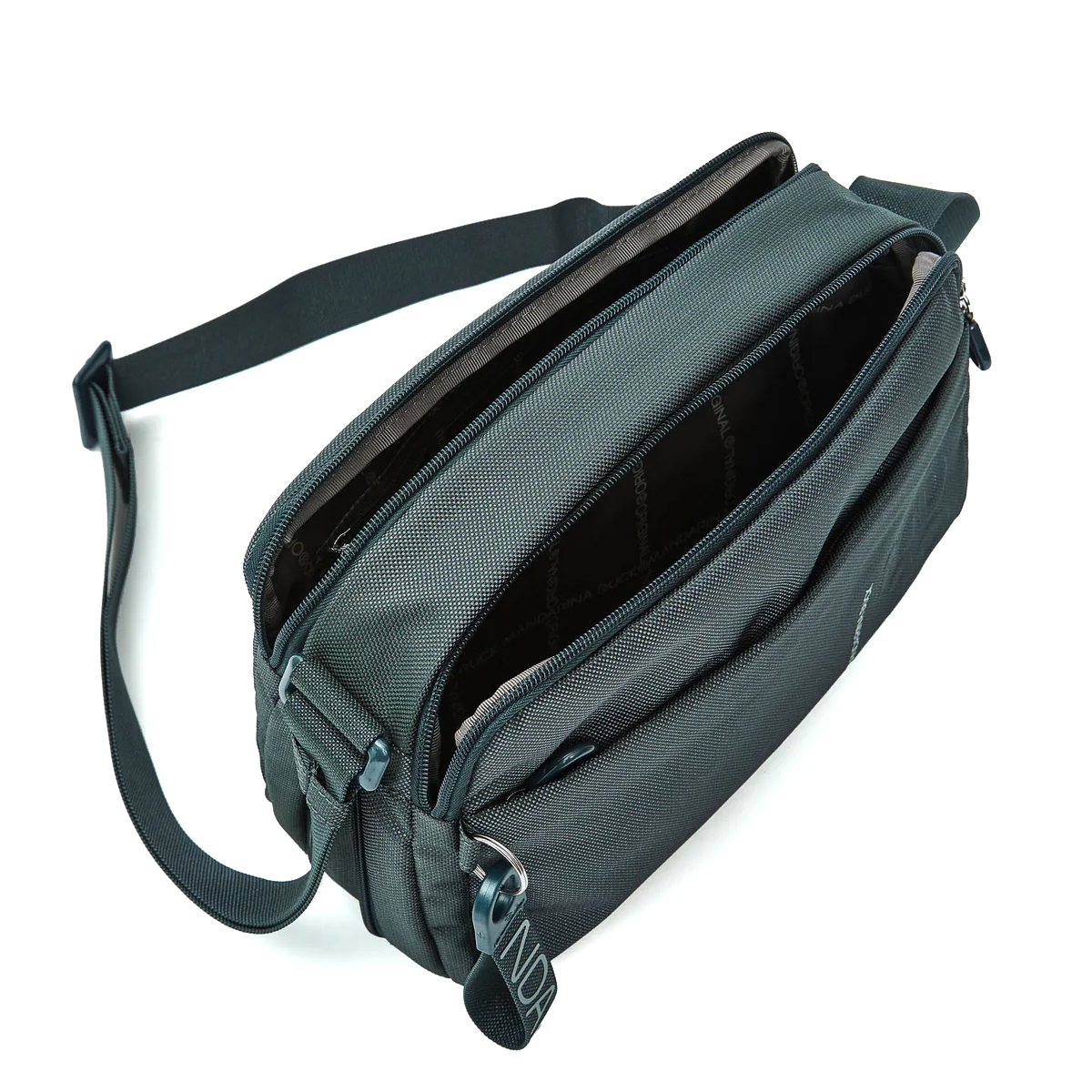 Mandarina Duck Borsa a tracolla espandibile MD20 Pine Green - 4 Mandarina Duck Borsa a tracolla espandibile MD20 Pine Green - 4