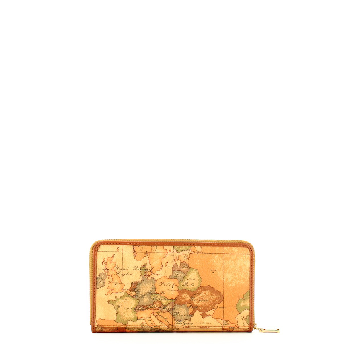 Alviero Martini 1a Classe Portafoglio Geo Classic con dettaglio 1C Zip Around Naturale - 2