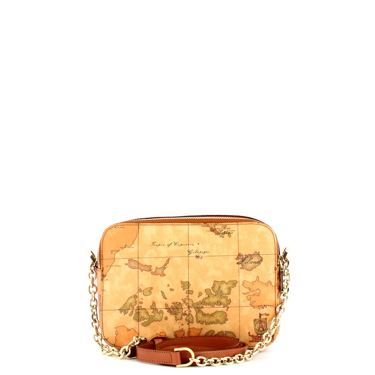 Alviero Martini 1a Classe Camera Bag Geo Classic Doppia Zip Naturale - 3 Alviero Martini 1a Classe Camera Bag Geo Classic Doppia Zip Naturale - 3