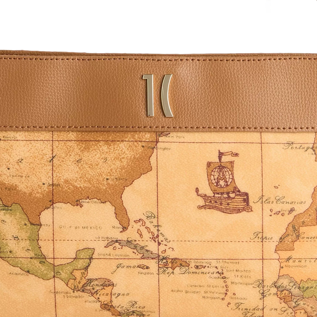 Alviero Martini 1a Classe Pochette Heritage Geo Tabacco - 4