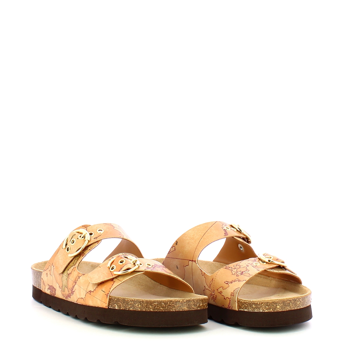 Alviero Martini 1a Classe Sandali doppia fascia Geo Classic - 2