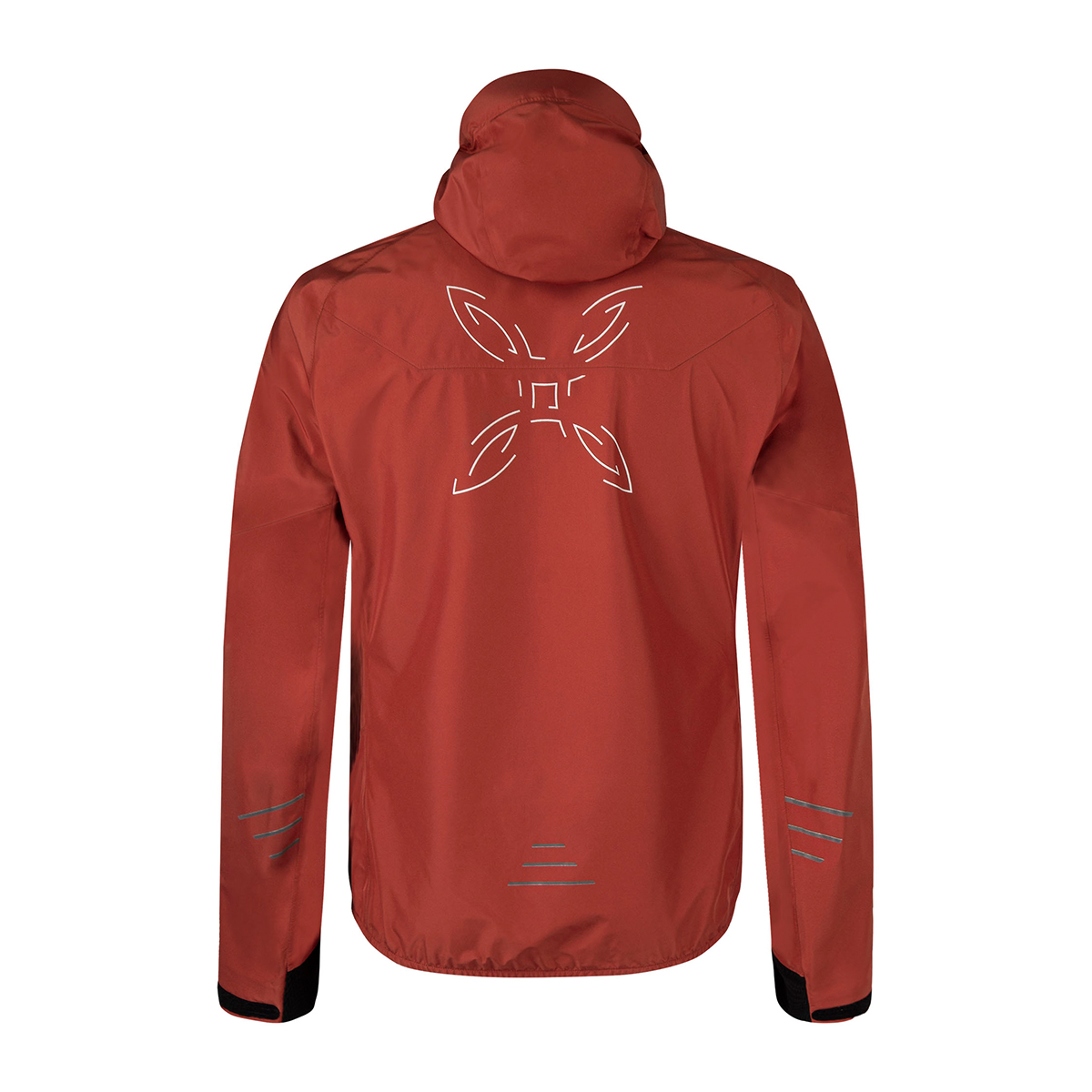 MNTR Giacca con cappuccio Pac Mind Tobacco Tobacco - 3