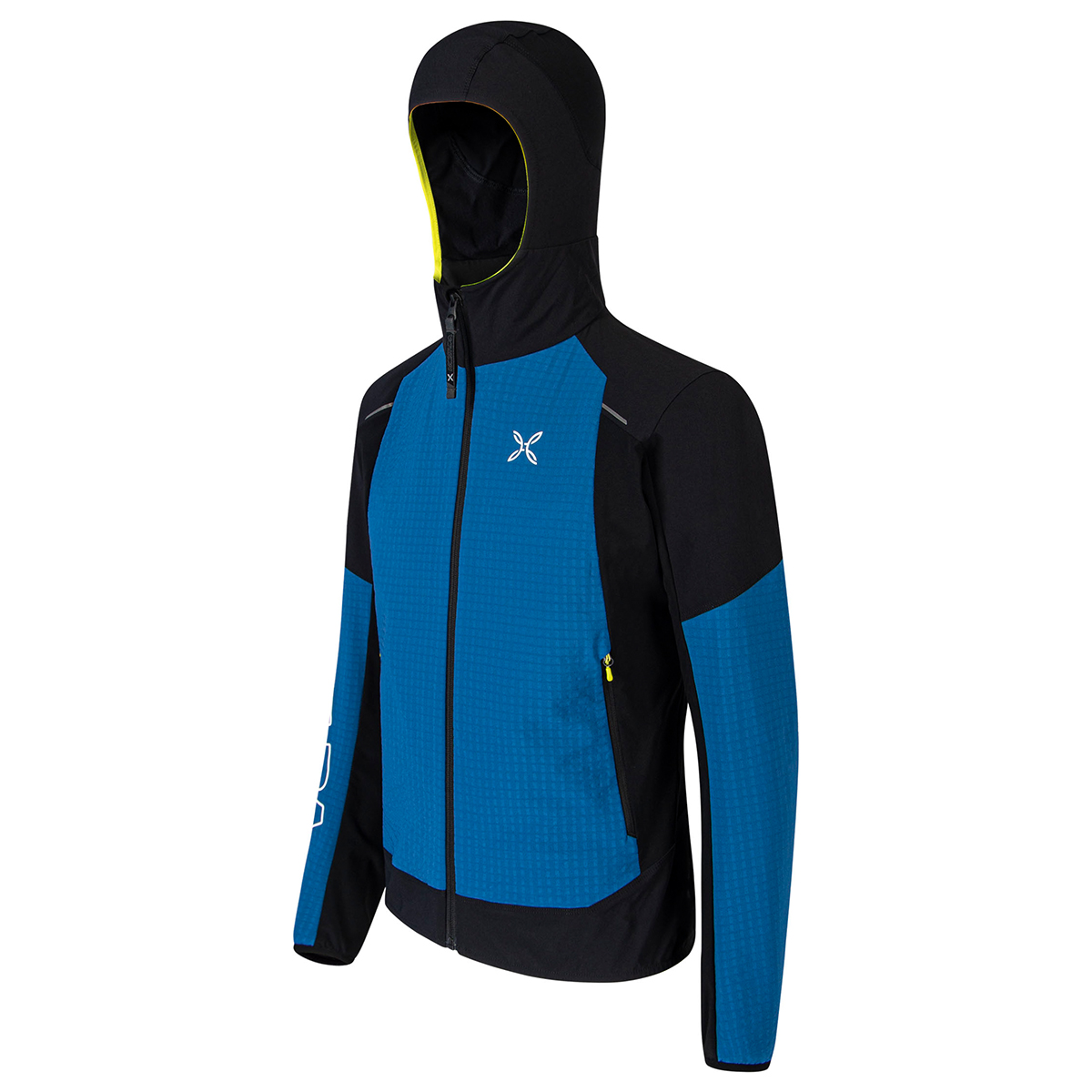 MNTR Giacca con cappuccio Wind Revolution Deep Blue - 2