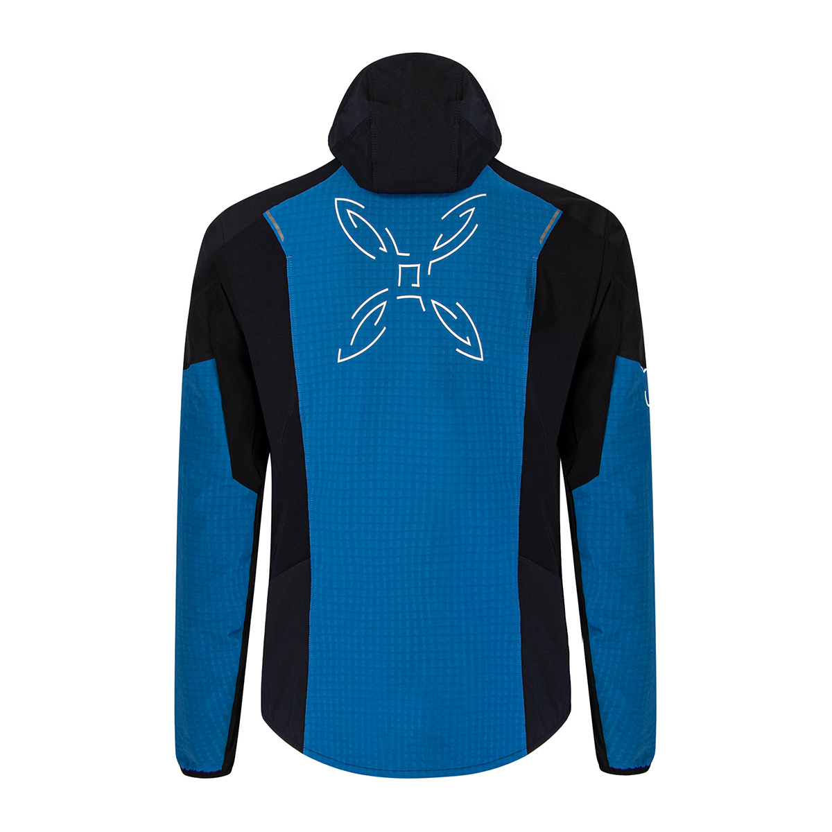 MNTR Giacca con cappuccio Wind Revolution Deep Blue - 3