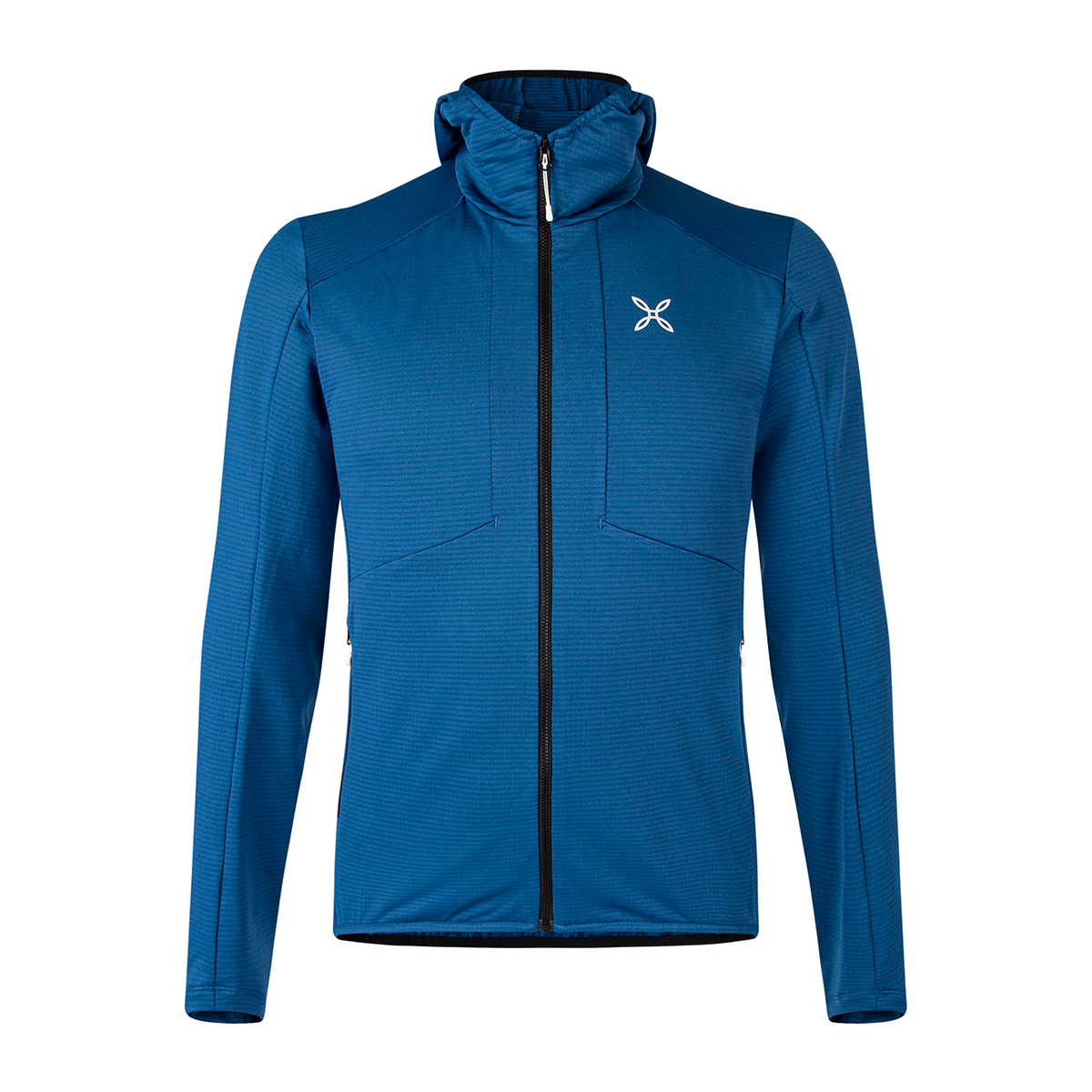 MNTR Maglia con cappuccio Kristall Deep Blue - 1