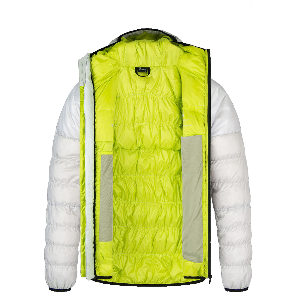 Montura Giacca Skill Duvet Quiet Grey Verde Lime - 3 Montura Giacca Skill Duvet Quiet Grey Verde Lime - 3