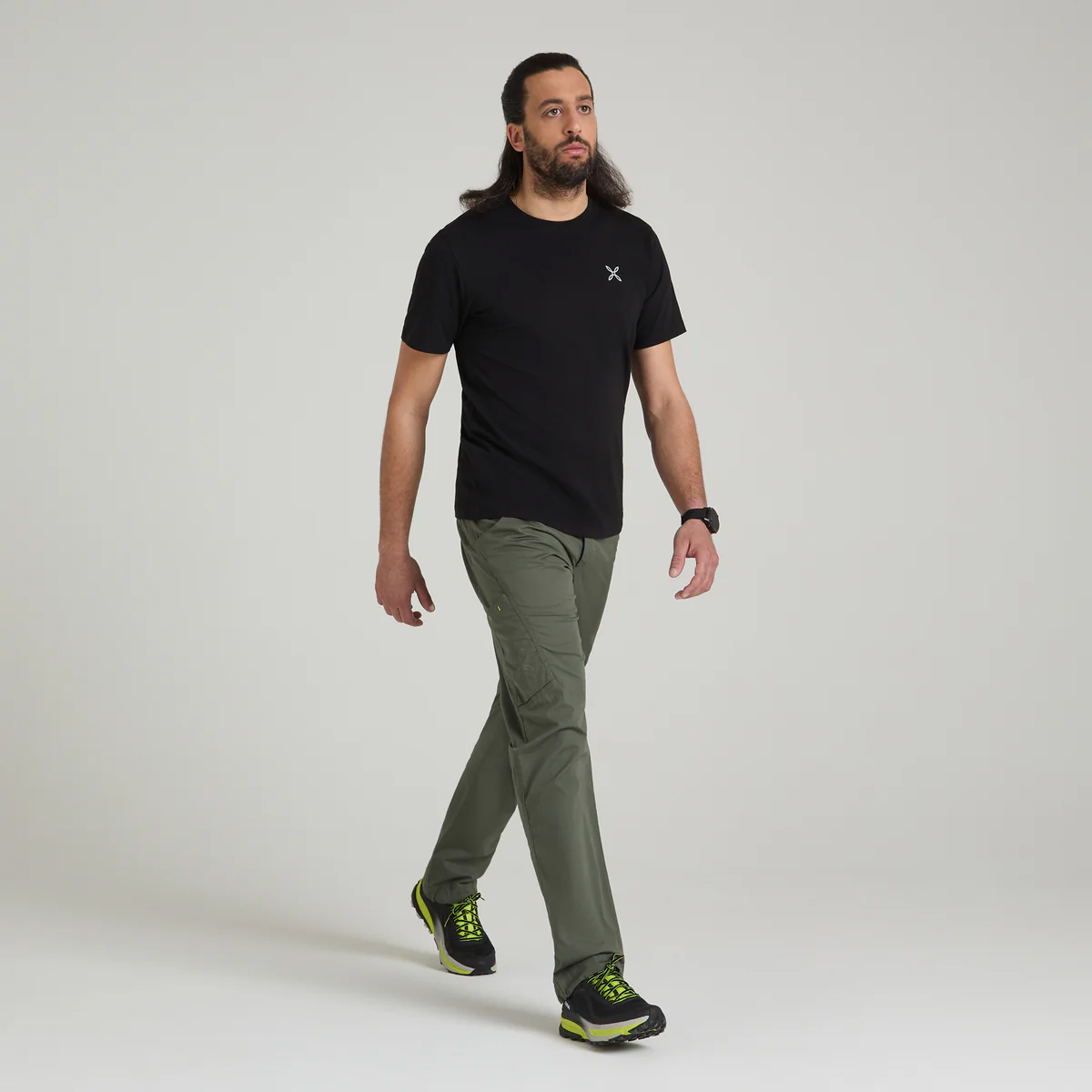Montura T-Shirt Basic Logo Black - 2