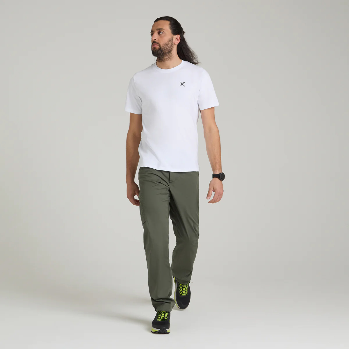 Montura T-Shirt Basic Logo White - 2