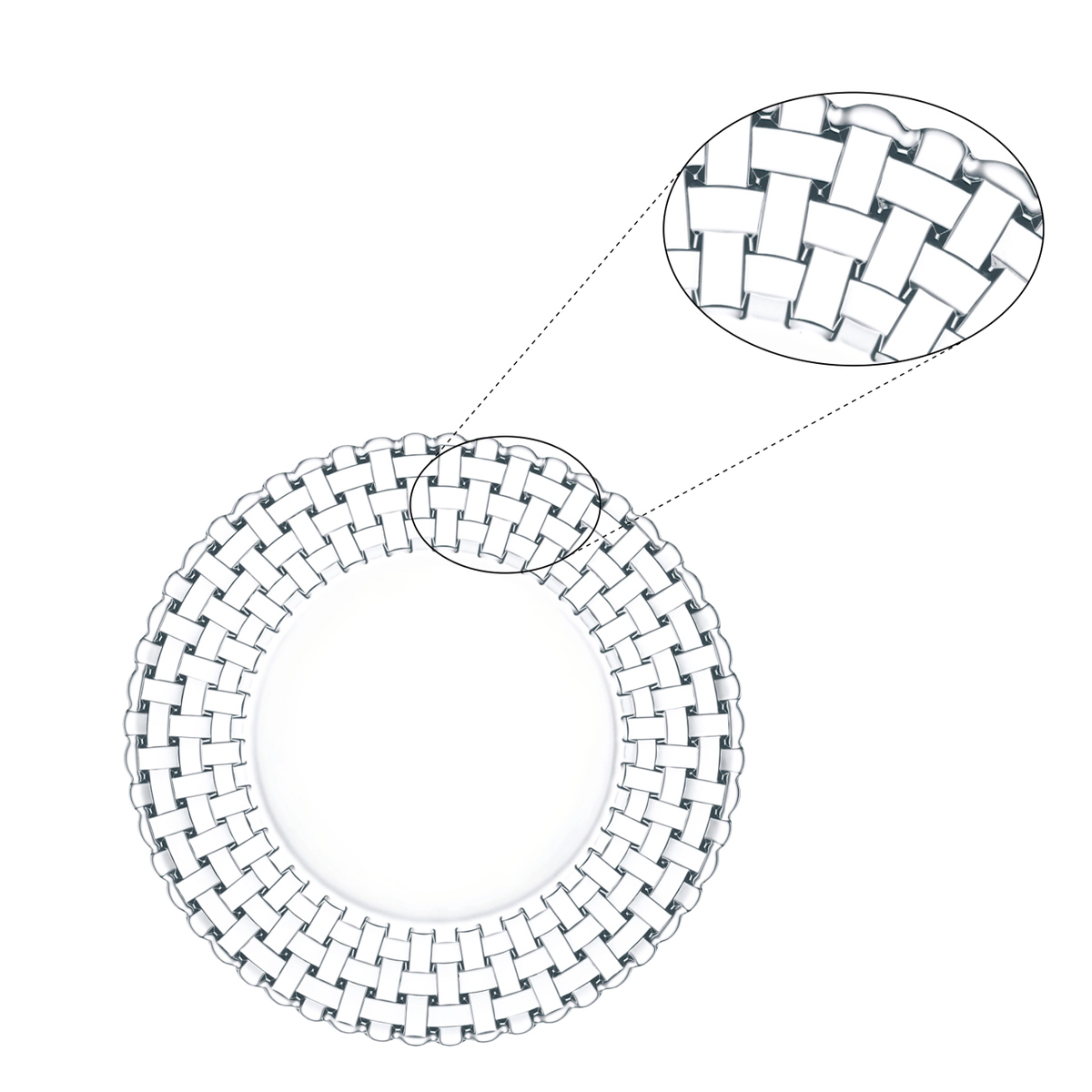 NACH Set 2 Piatti Piani Bossa Nova 27 cm - 3