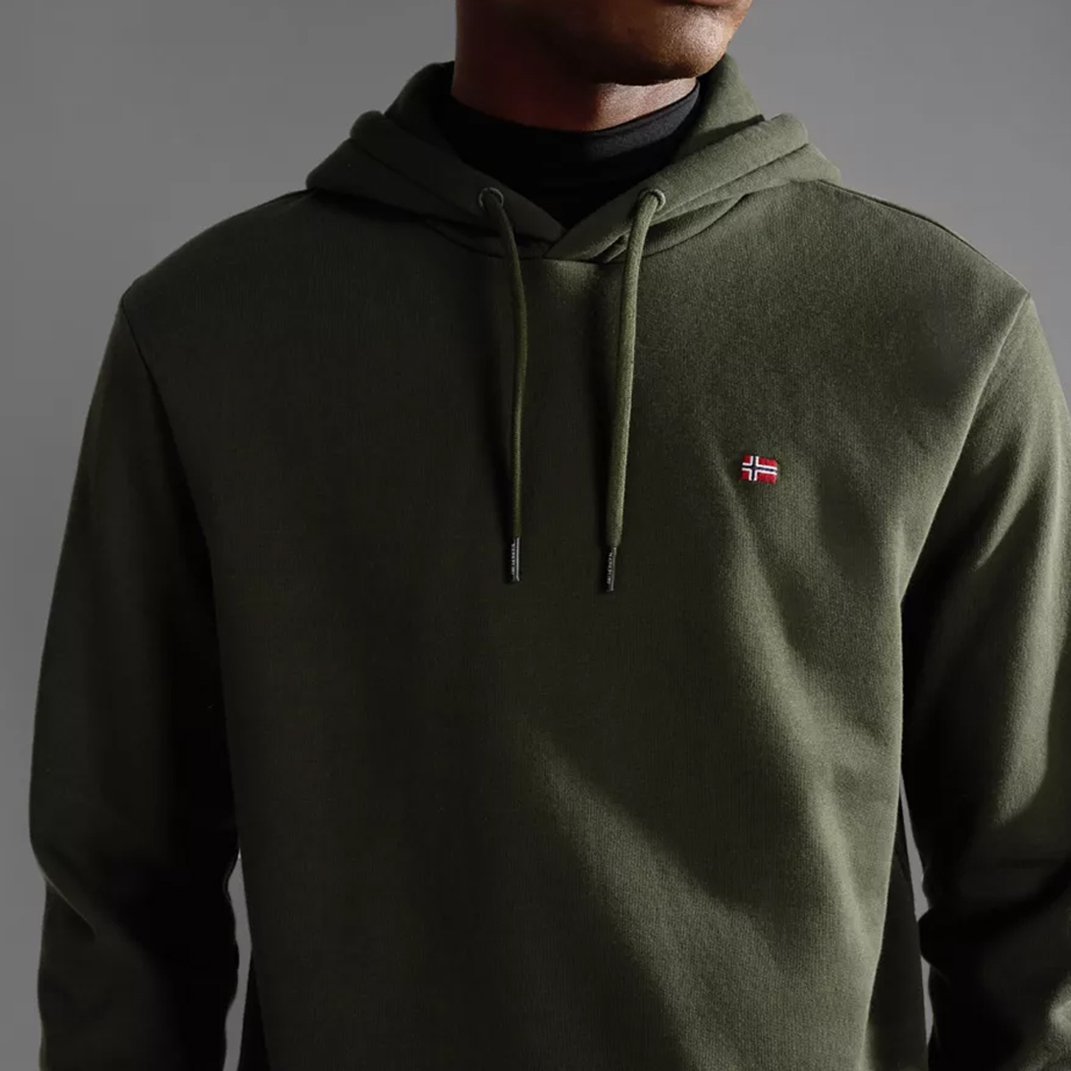 Napapijri Felpa con cappuccio Balis Green Depths - 5