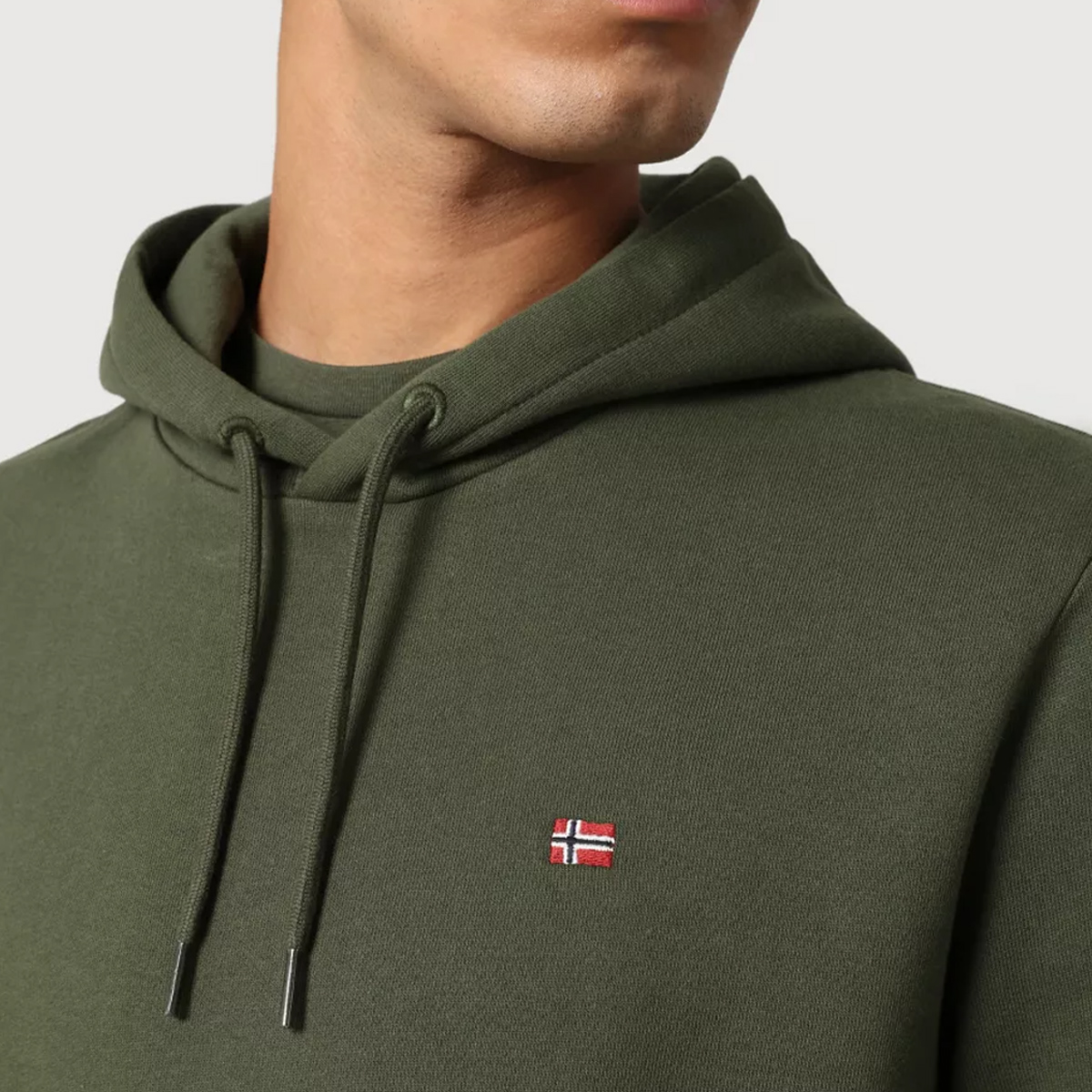 Napapijri Felpa con cappuccio Balis Green Depths - 6