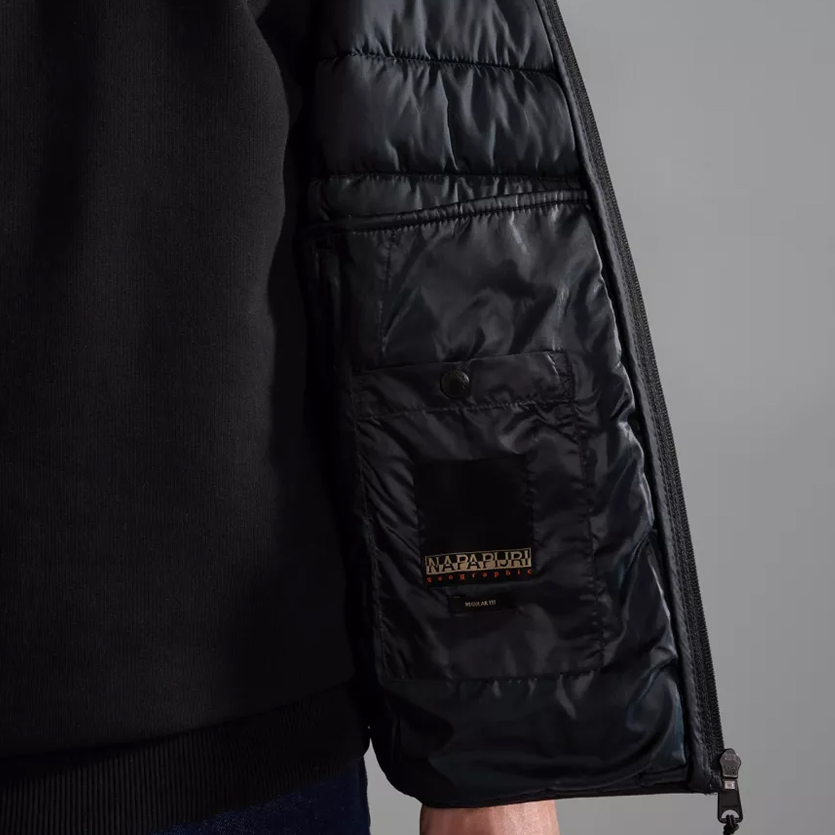 Napapijri Piumino con cappuccio Aerons Black - 8 Napapijri Piumino con cappuccio Aerons Black - 8