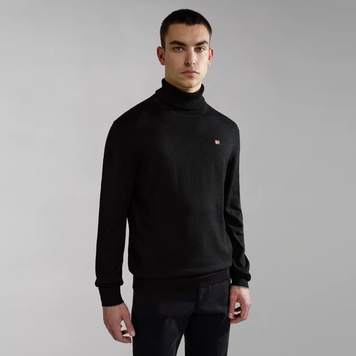 Napapijri Maglione dolcevita Damavand Black - 3 Napapijri Maglione dolcevita Damavand Black - 3
