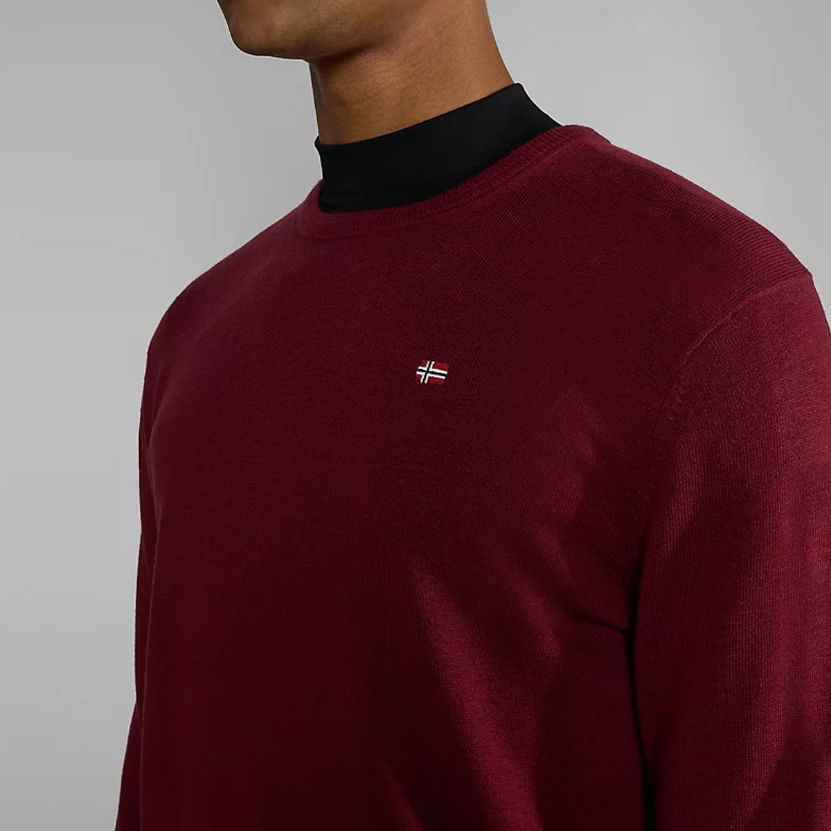 Napapijri Maglione girocollo Damavand Vintage Amaranth - 6