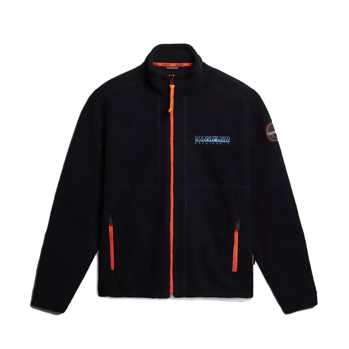 Napapijri Felpa con zip Anderby Black - 1 Napapijri Felpa con zip Anderby Black - 1