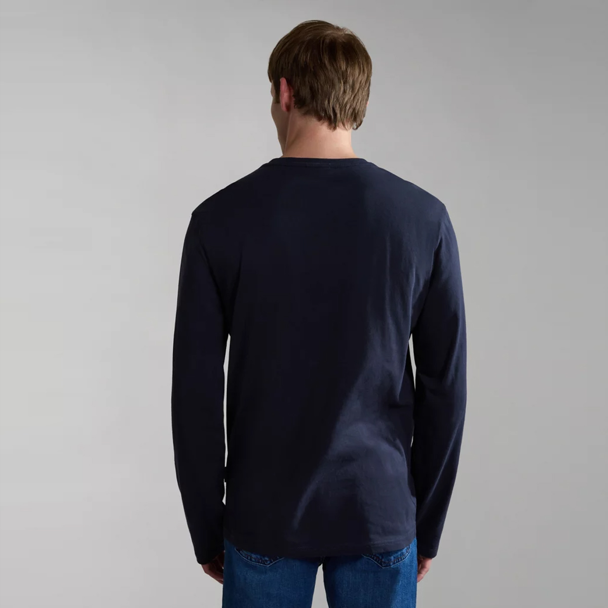 Napapijri T-Shirt a maniche lunghe Salis Blu Marine - 4 Napapijri T-Shirt a maniche lunghe Salis Blu Marine - 4
