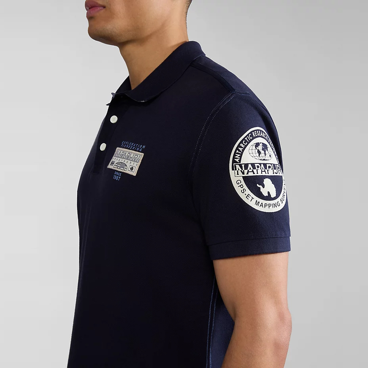 Napapijri Polo Amundsen Blu Marine - 5