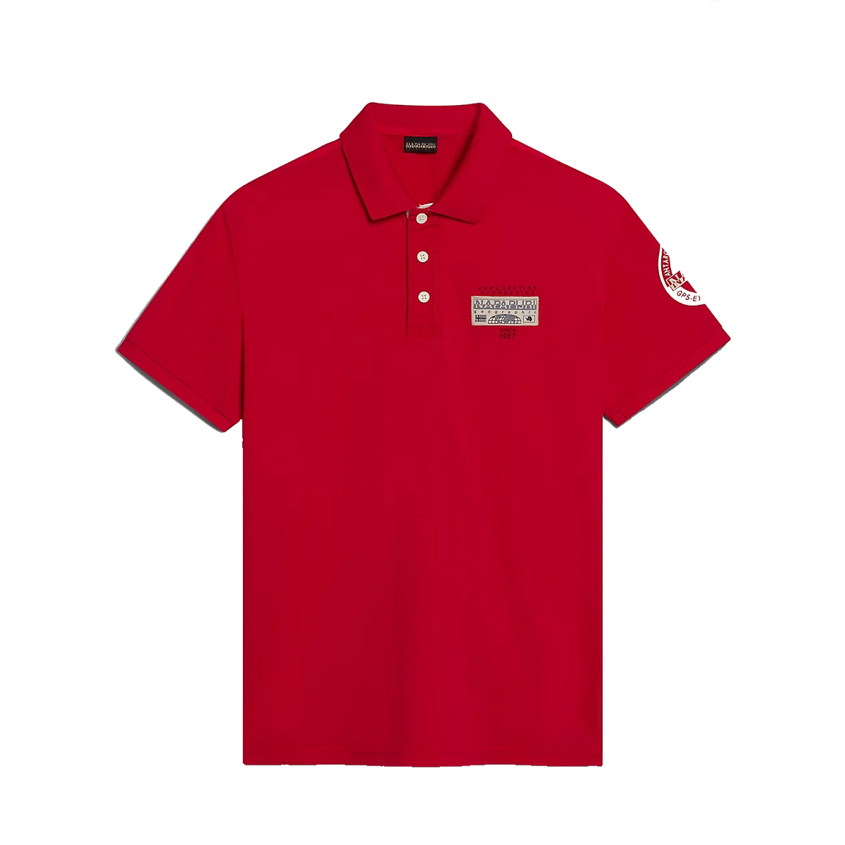 Napapijri Polo Amundsen Red Barberry - 1