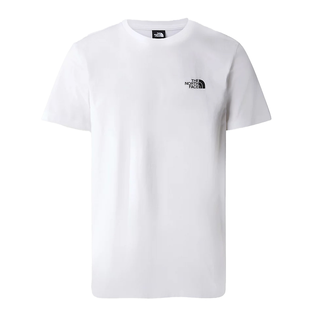 The North Face T-Shirt Simple Dome TNF White - 1 The North Face T-Shirt Simple Dome TNF White - 1