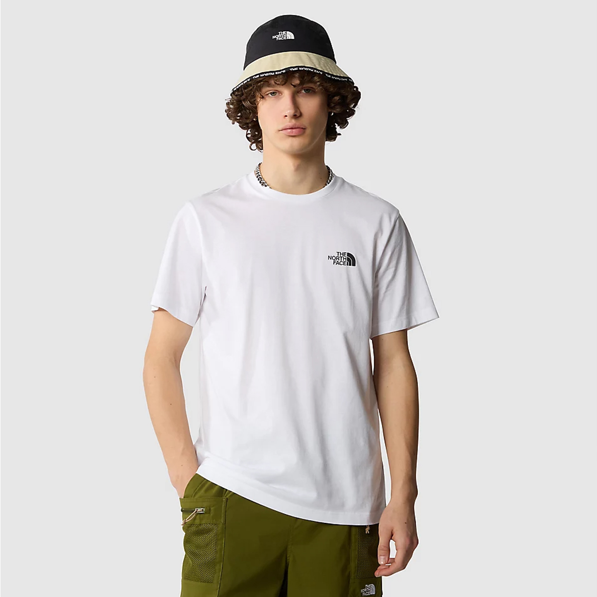 The North Face T-Shirt Simple Dome TNF White - 3 The North Face T-Shirt Simple Dome TNF White - 3