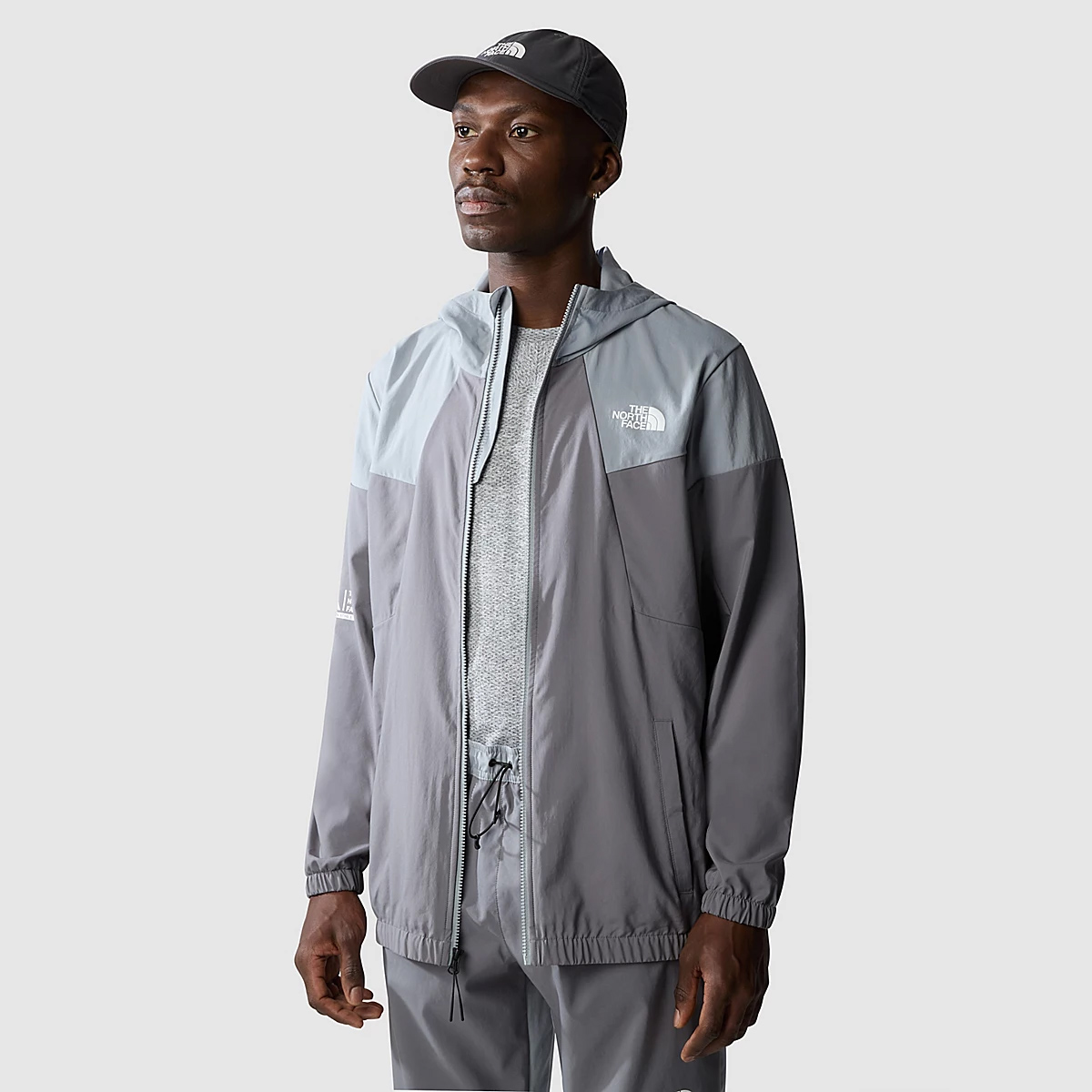 The North Face Giacca Wind Track Smoked Pearl Monument Grey - 6 The North Face Giacca Wind Track Smoked Pearl Monument Grey - 6