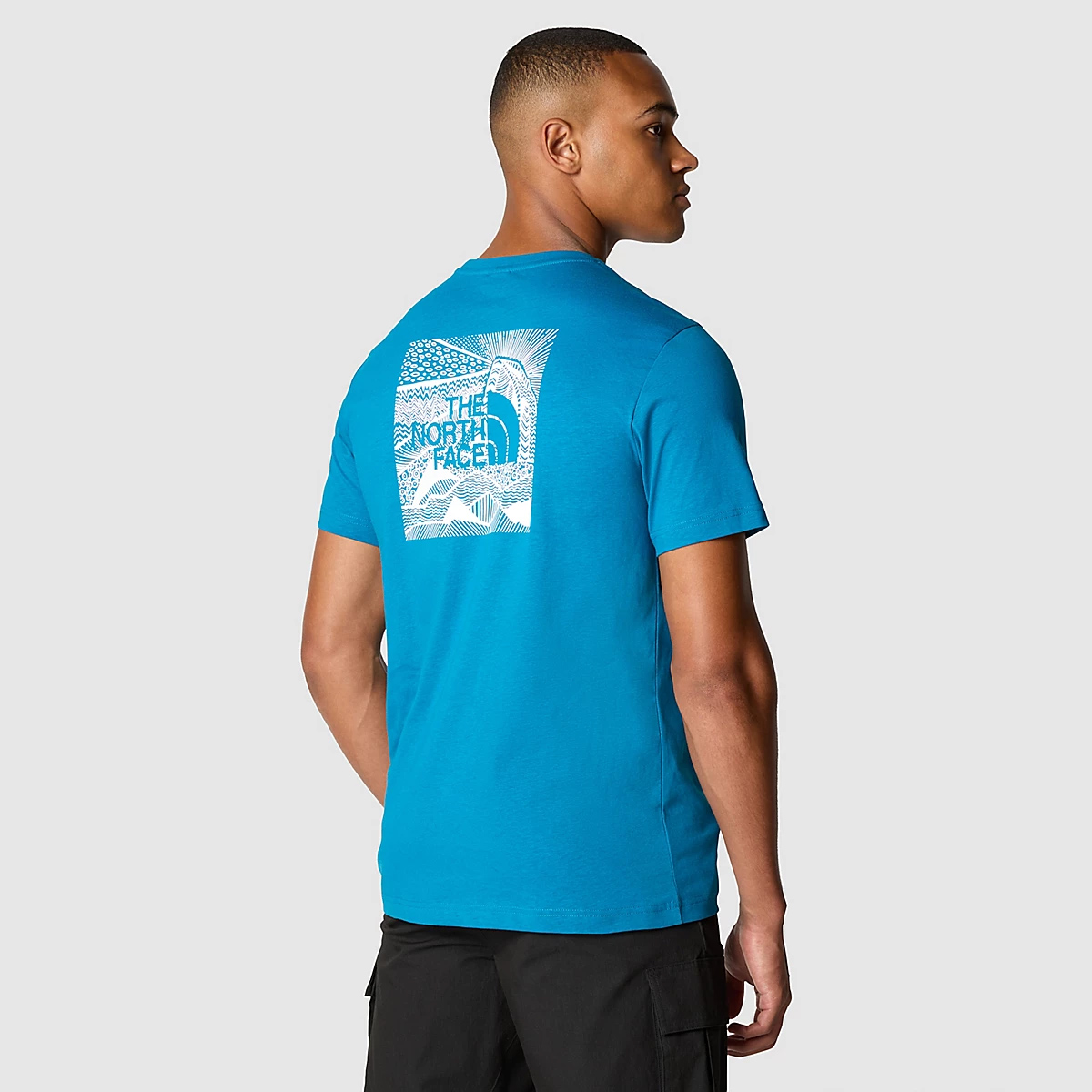 The North Face T-Shirt Redbox Celebration Adriatic Blue - 4 The North Face T-Shirt Redbox Celebration Adriatic Blue - 4