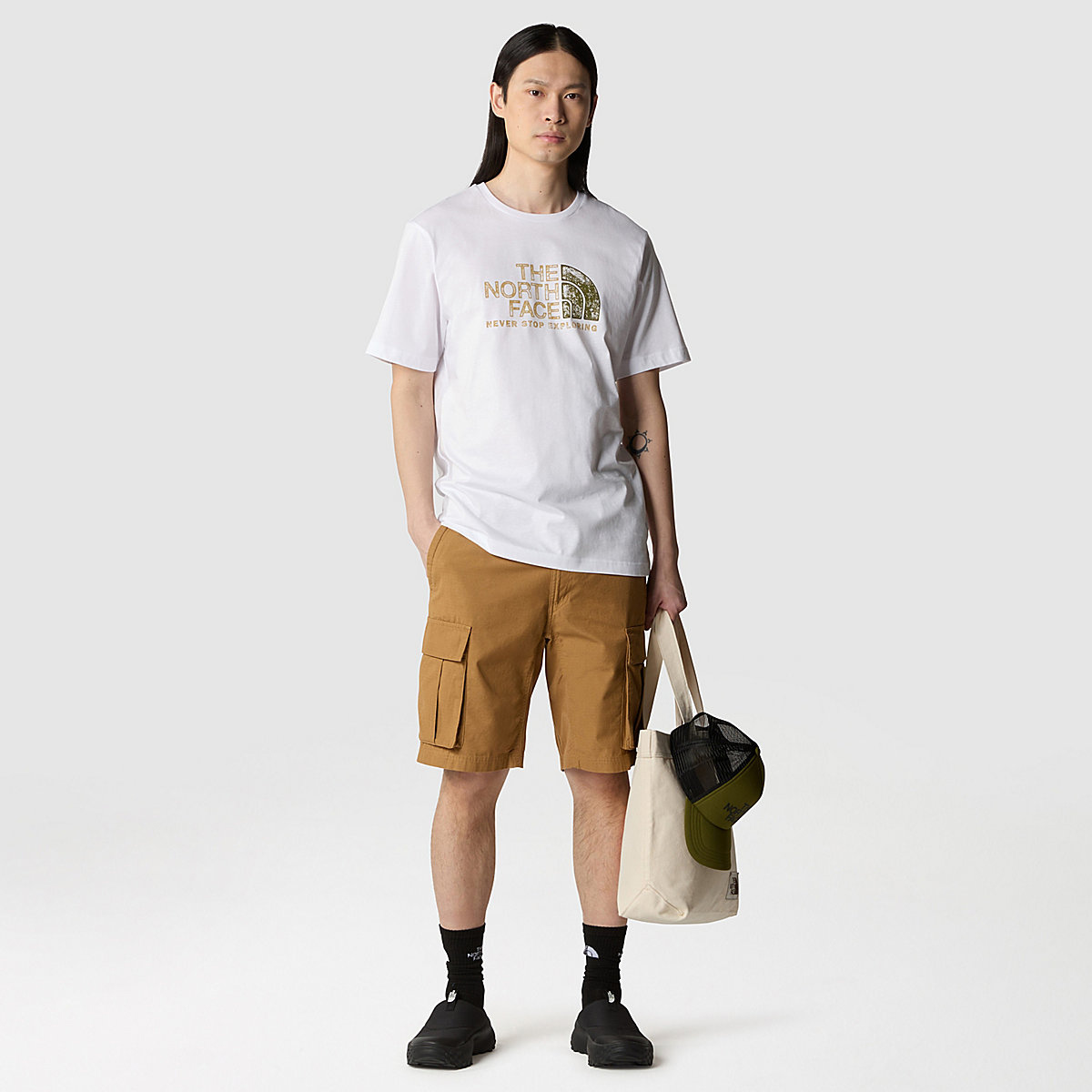 The North Face T-Shirt Rust 2 TNF White - 5 The North Face T-Shirt Rust 2 TNF White - 5