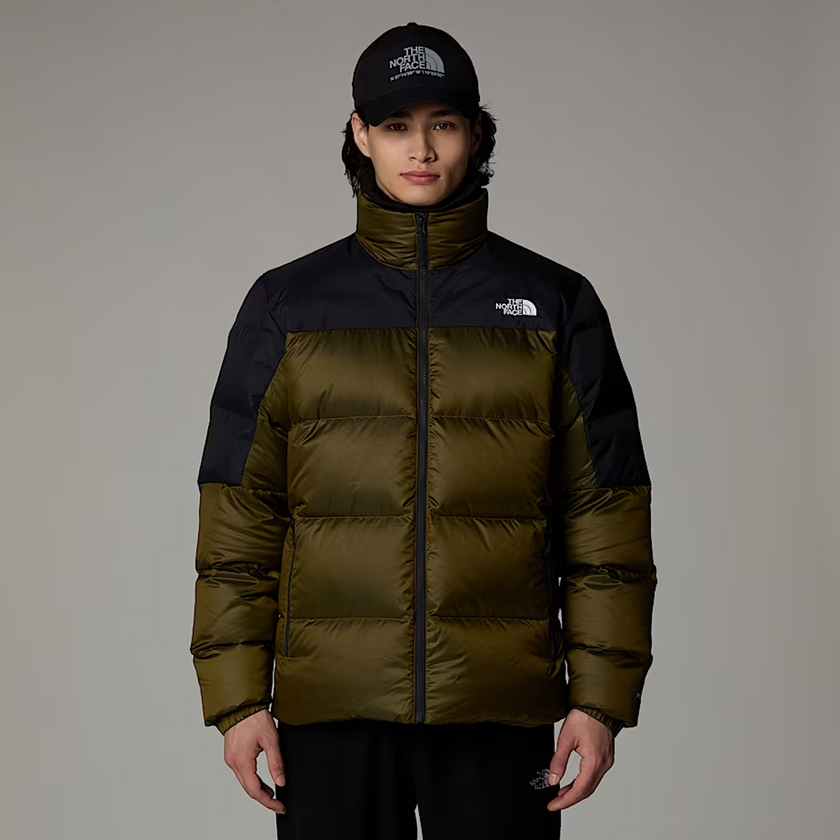 The North Face Piumino Diablo Down 2.0 Moss Green Black - 2