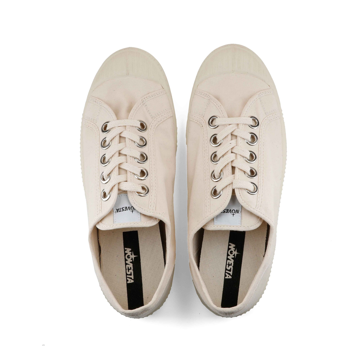 Novesta Sneakers Star Master Wax Cotton Natural Beige - 3