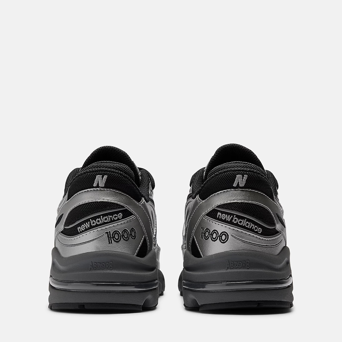 NWBA Sneakers 1000 Silver Metallic - 5