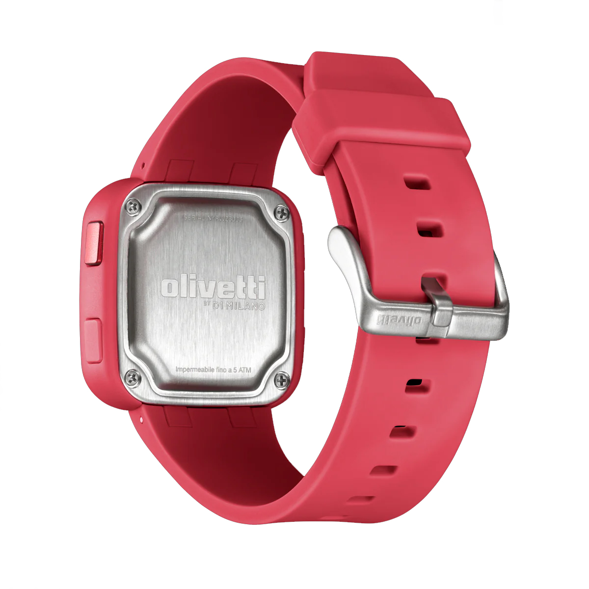 Olivetti Orologio Smartwatch V_Rosso - 4