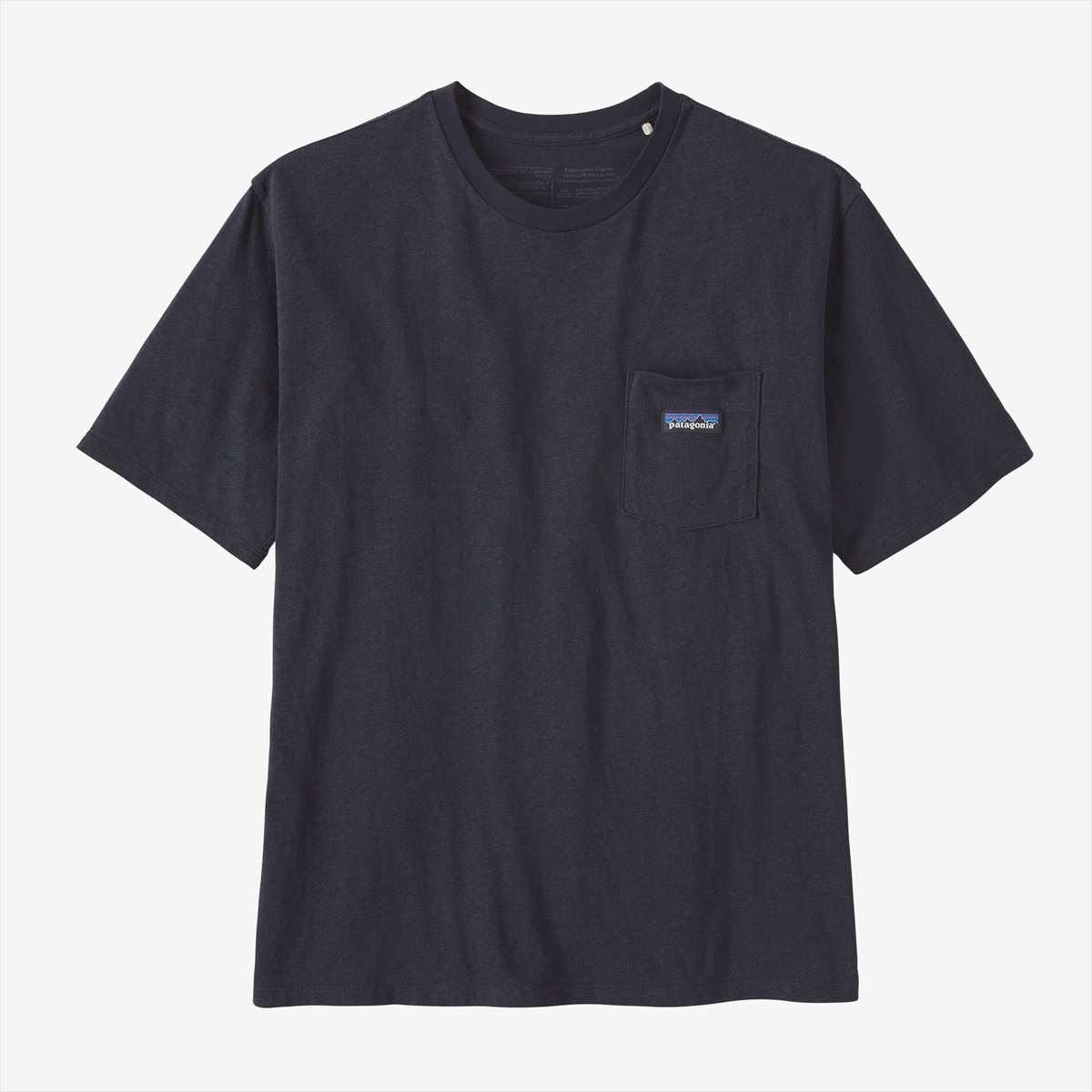 Patagonia T-Shirt Daily Pocket Tee Ink Black - 1 Patagonia T-Shirt Daily Pocket Tee Ink Black - 1