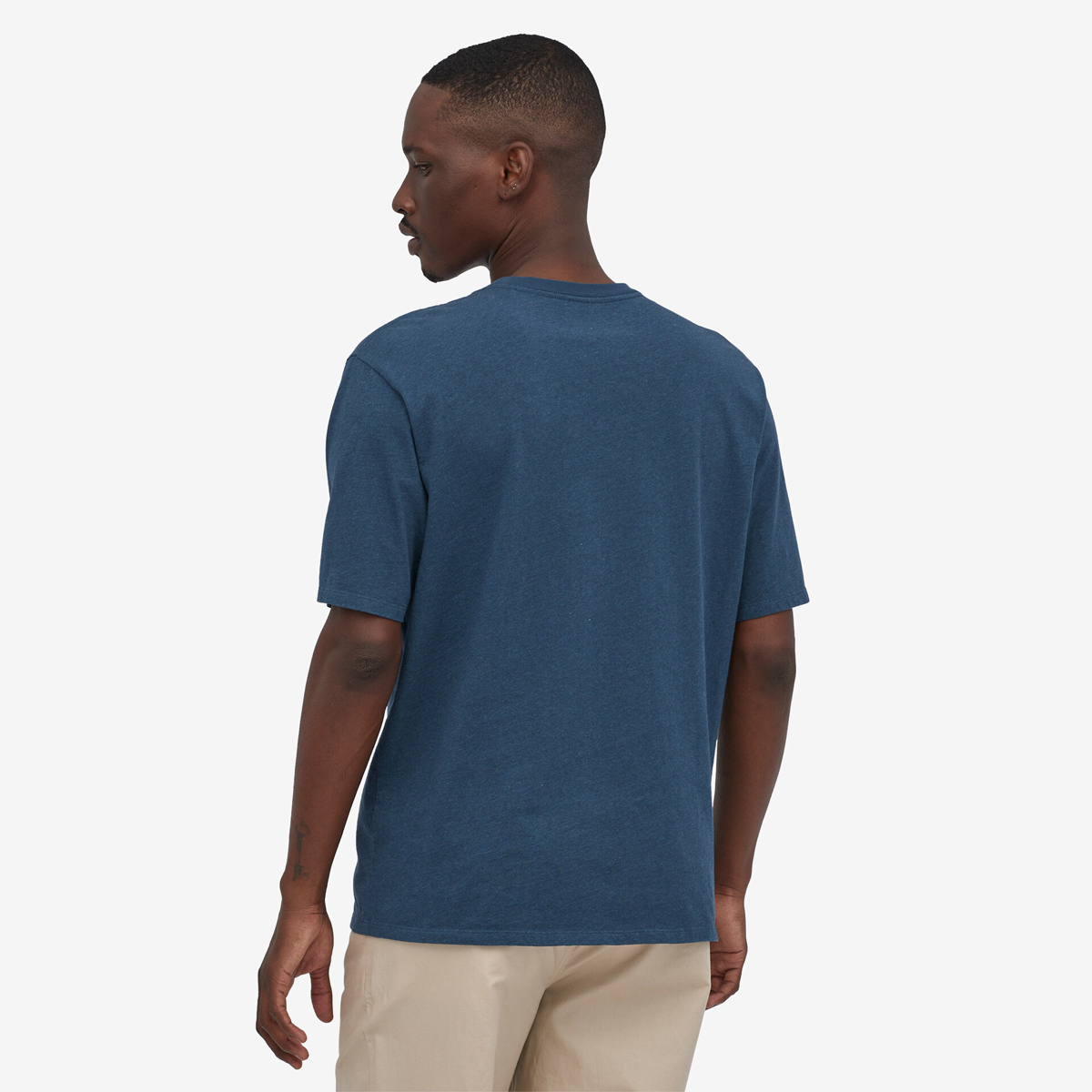 Patagonia T-Shirt Daily Pocket Tee Ink Black - 3 Patagonia T-Shirt Daily Pocket Tee Ink Black - 3