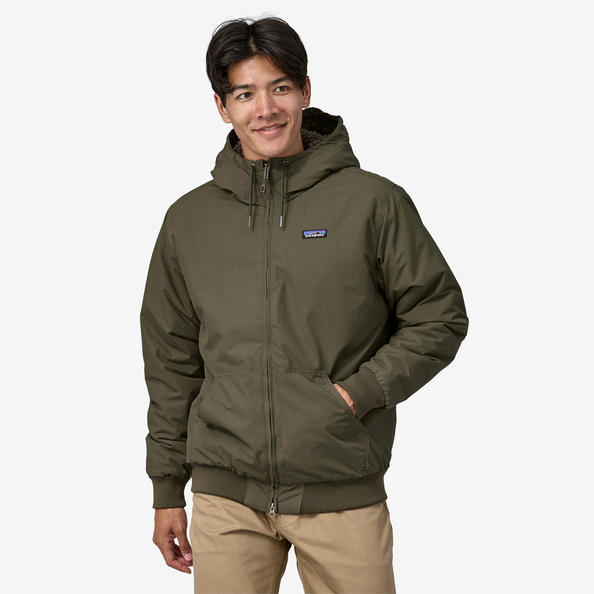 Patagonia Giacca Lined Isthmus Classic Basin Green - 2