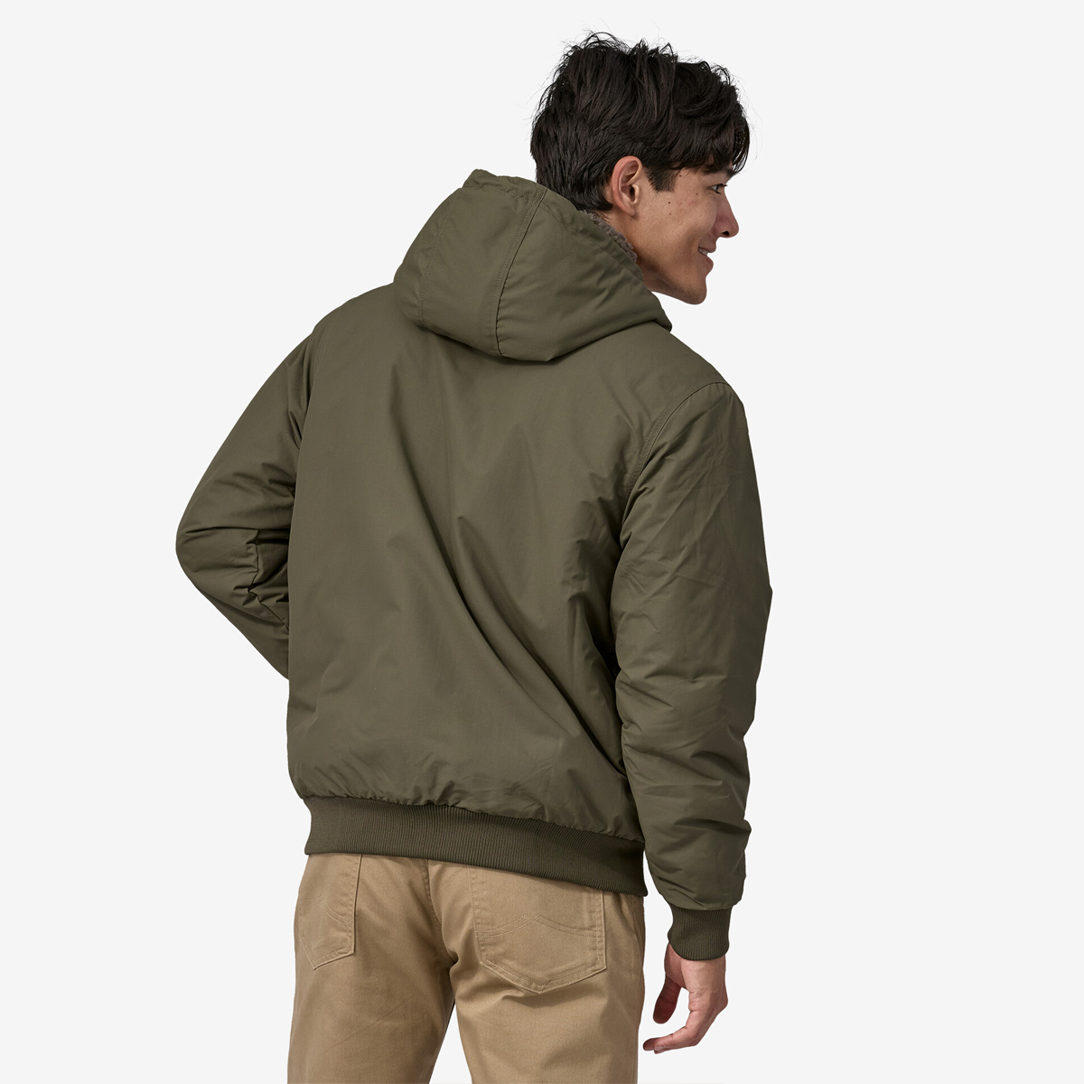 Patagonia Giacca Lined Isthmus Classic Basin Green - 3
