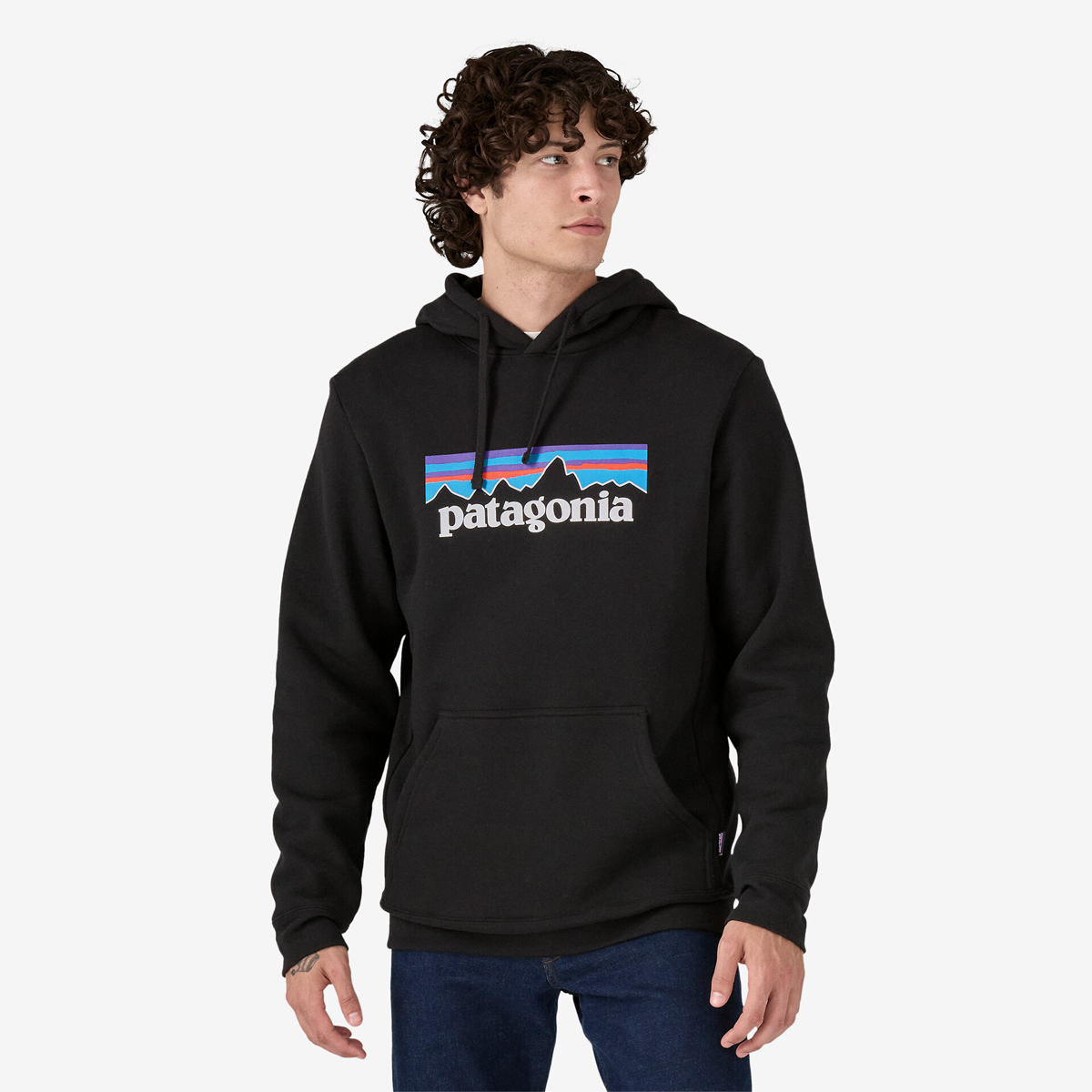 Patagonia Felpa P-6 Logo Uprisal Black - 2